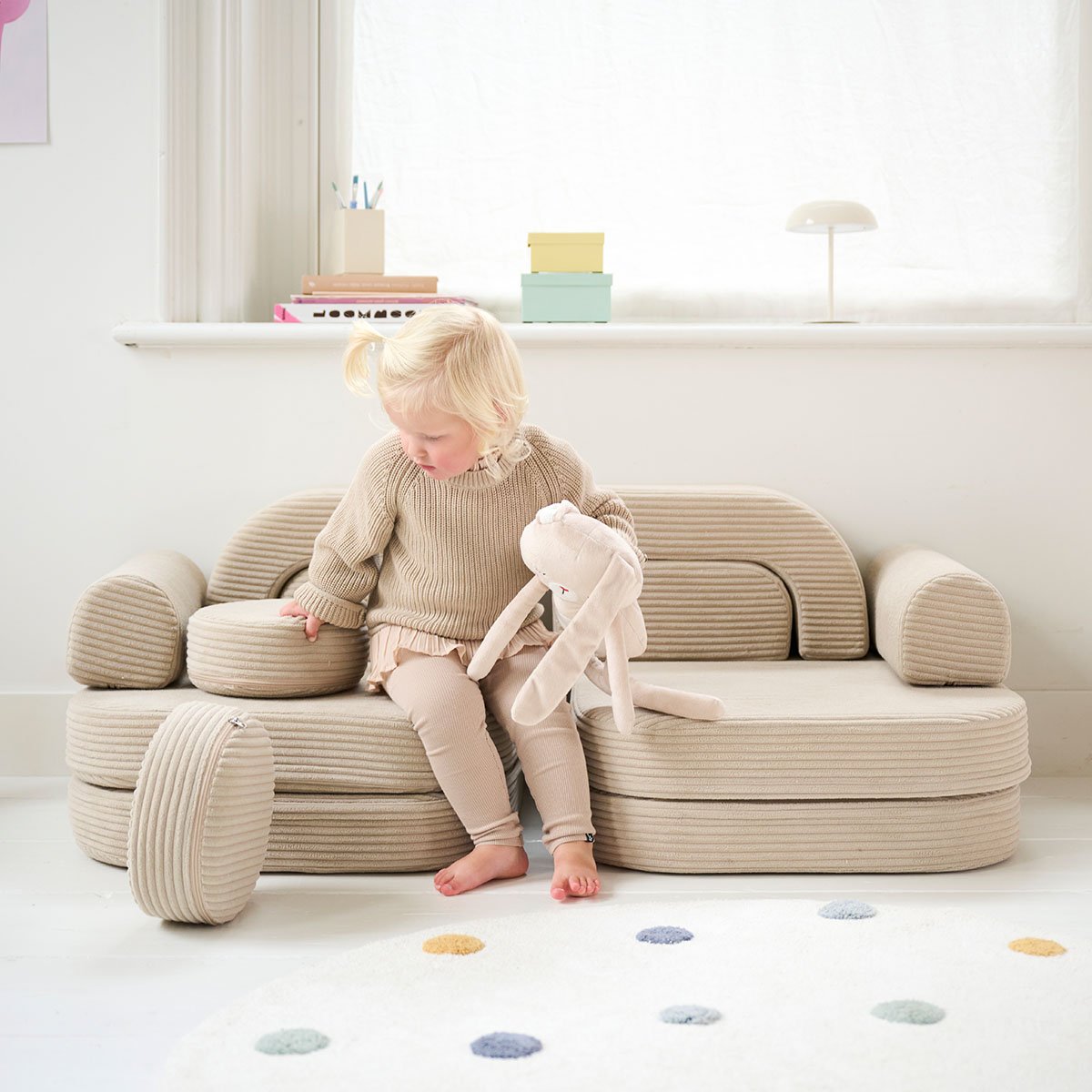 Blocs canapé beige, PETITE AMELIE