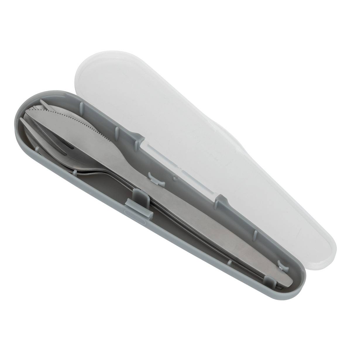 Set de couverts de voyage avec boîte gris, 5FIVE SIMPLY SMART