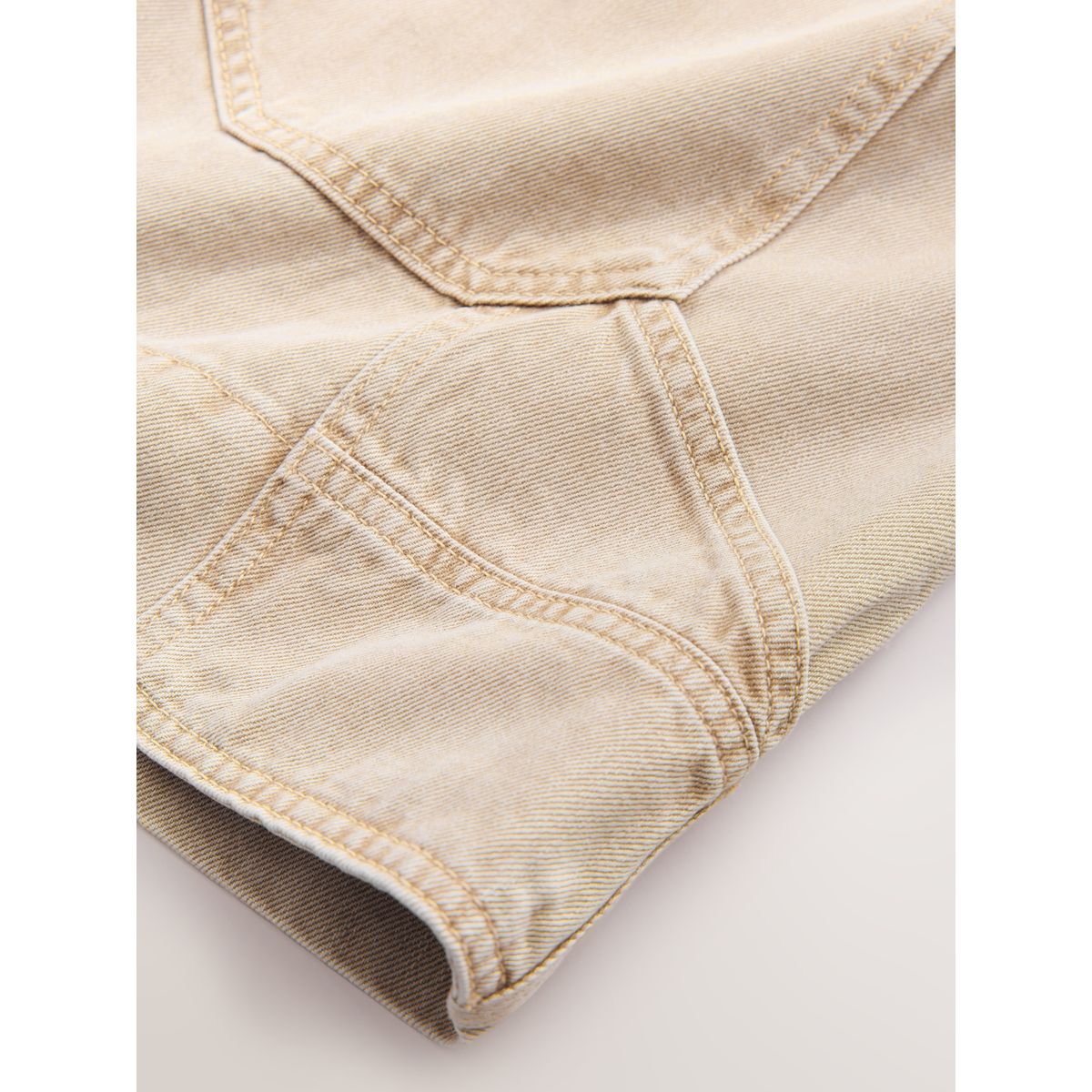 Jupe cargo courte en jean naturel, NEXT