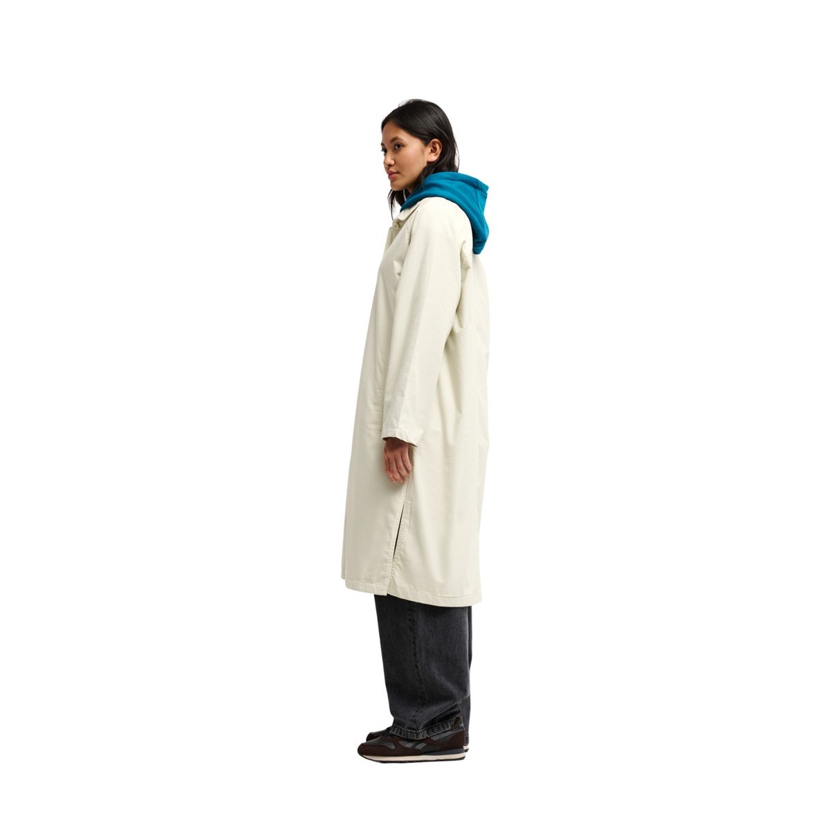 Veste workwear MANHATTAN TRENCH beige bone white, QUIKSILVER