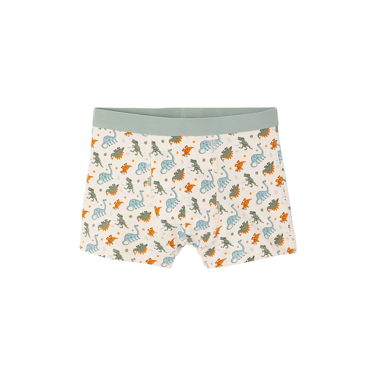 Lot de 5 boxers vert d'eau, VERTBAUDET