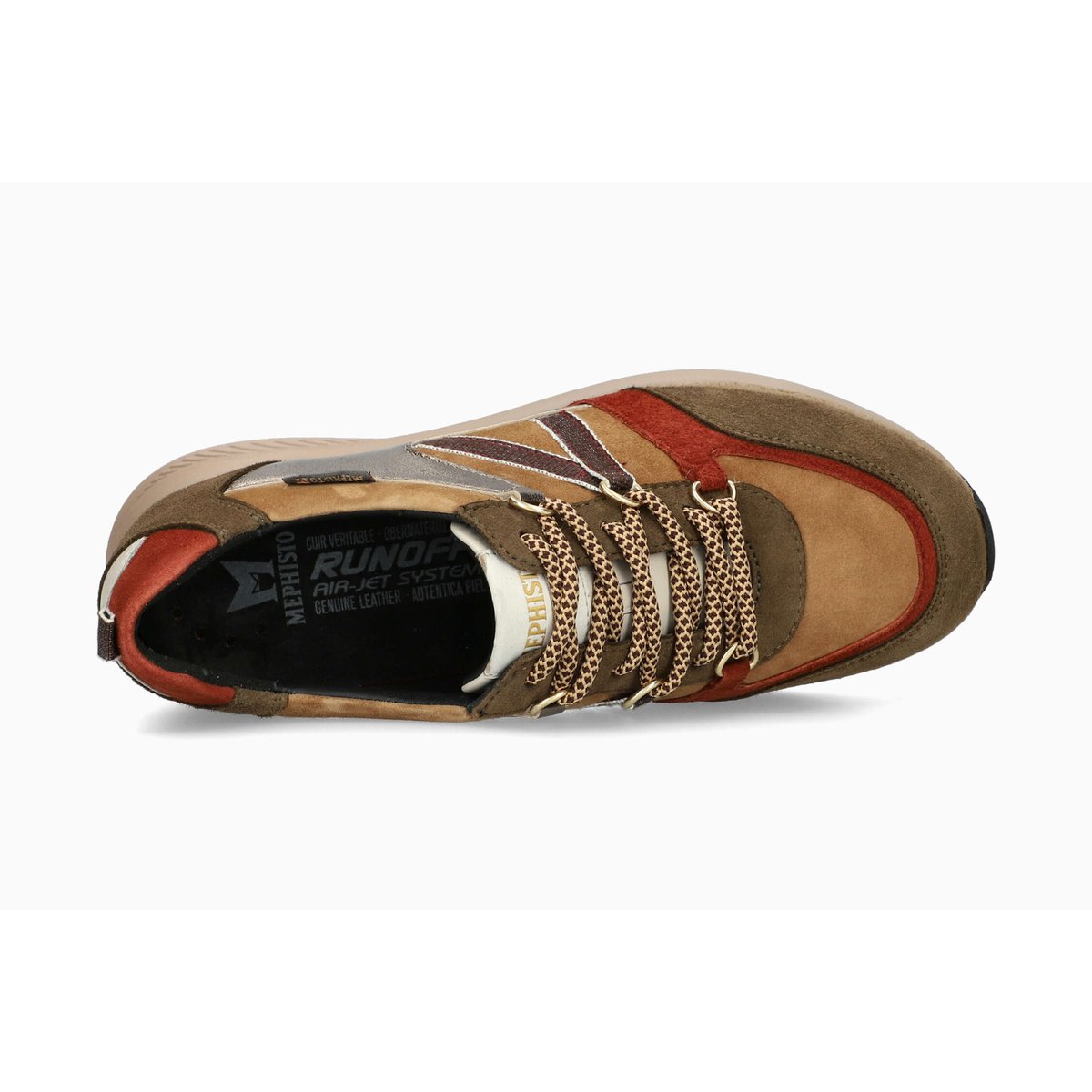 Baskets en cuir KALYA vp12266/12223/12264n/9525/1234, MEPHISTO