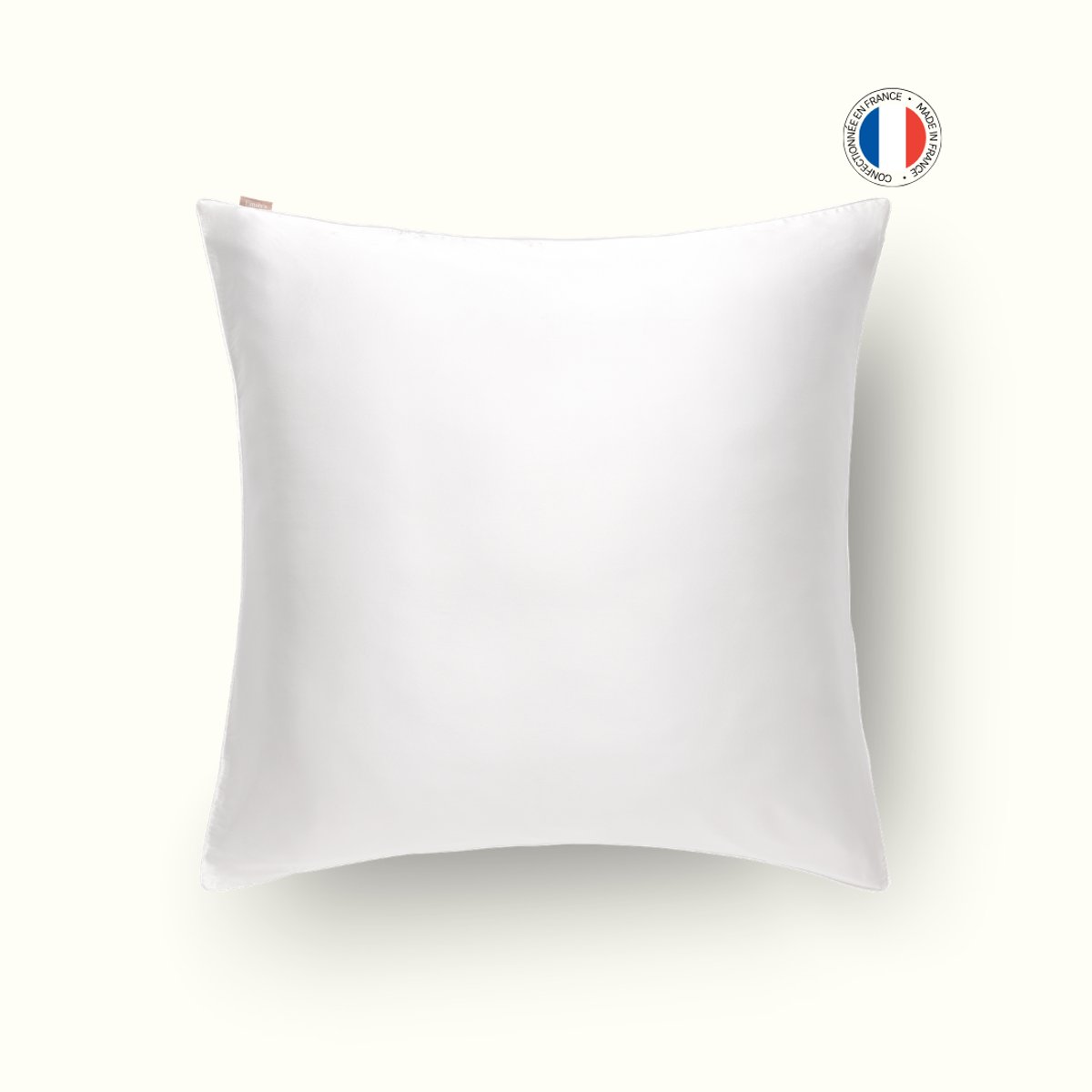 Taie d'oreiller 100% pure soie de mûrier - Confectionnée en France blanc, EMILY'S PILLOW