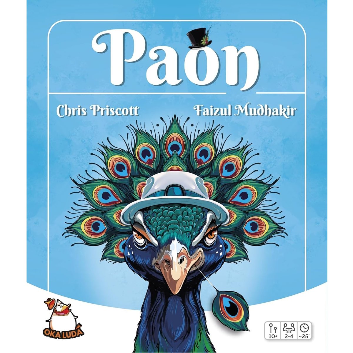 Jeu d'ambiance Paon bleu, GIGAMIC