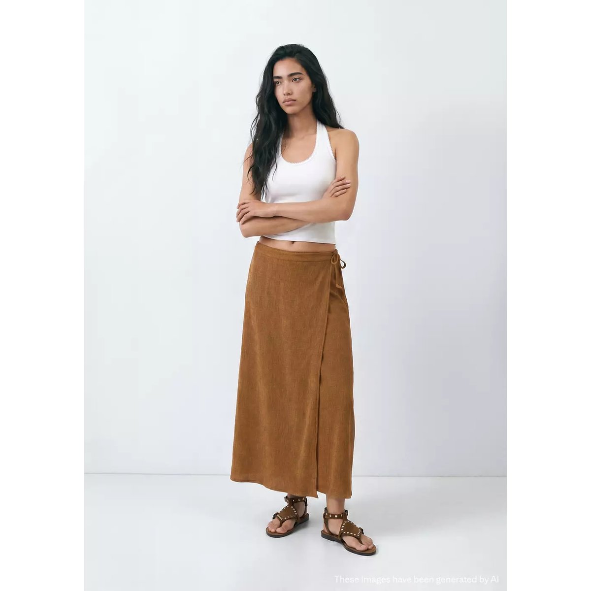 Top dos-nu avec détails brodés blanc cassé, MANGO TEEN