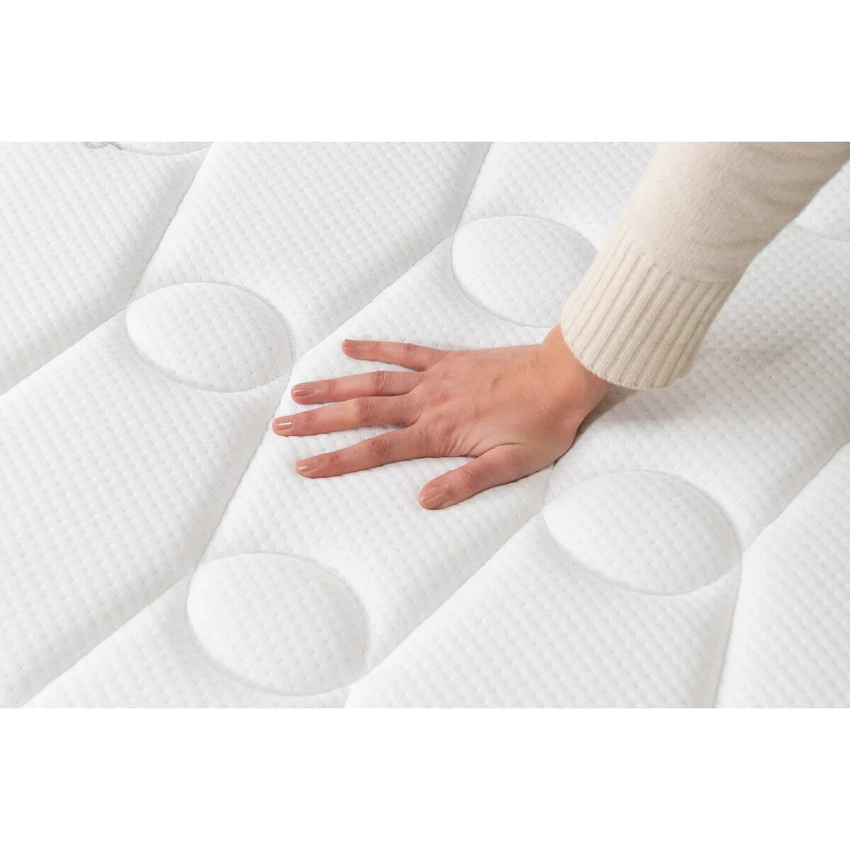 Colchão de molas ensacadas SSI Vitta, Colmol branco, COLMOL