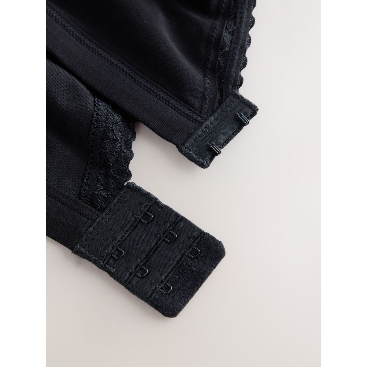Brassière coton spécial ménopause, lot de 2 noir/blanc, NEXT