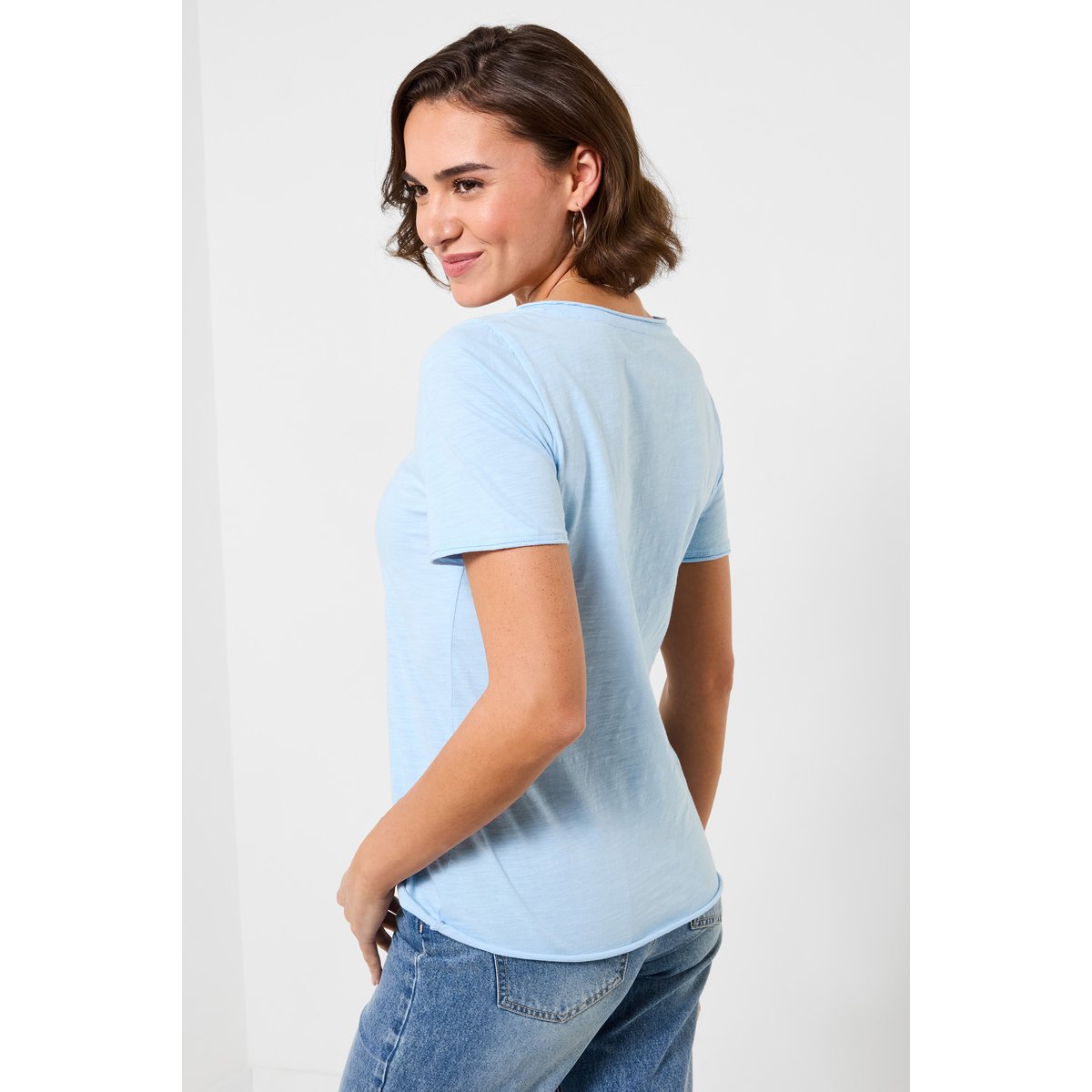 T-shirt à motif marguerite bleu, JOE BROWNS