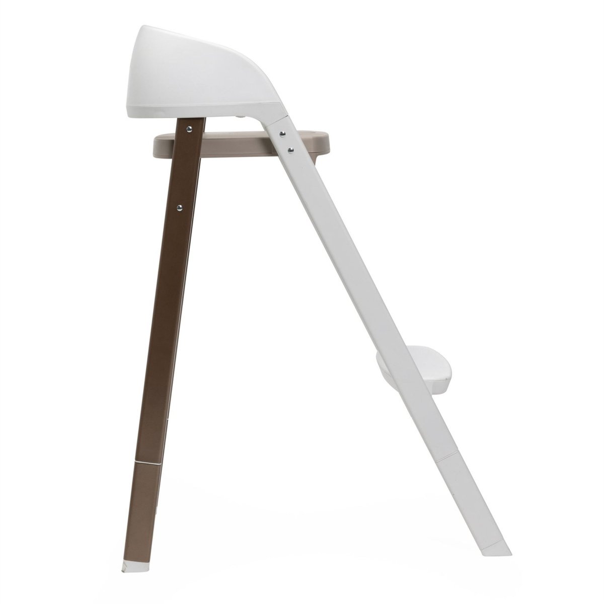 Chaise haute Crescendo Up Pearl Cooper re_lux blanc, CHICCO