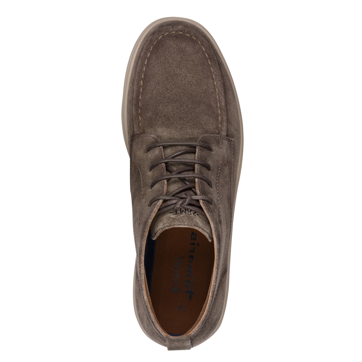 Basket homme marron taupe, TAMARIS