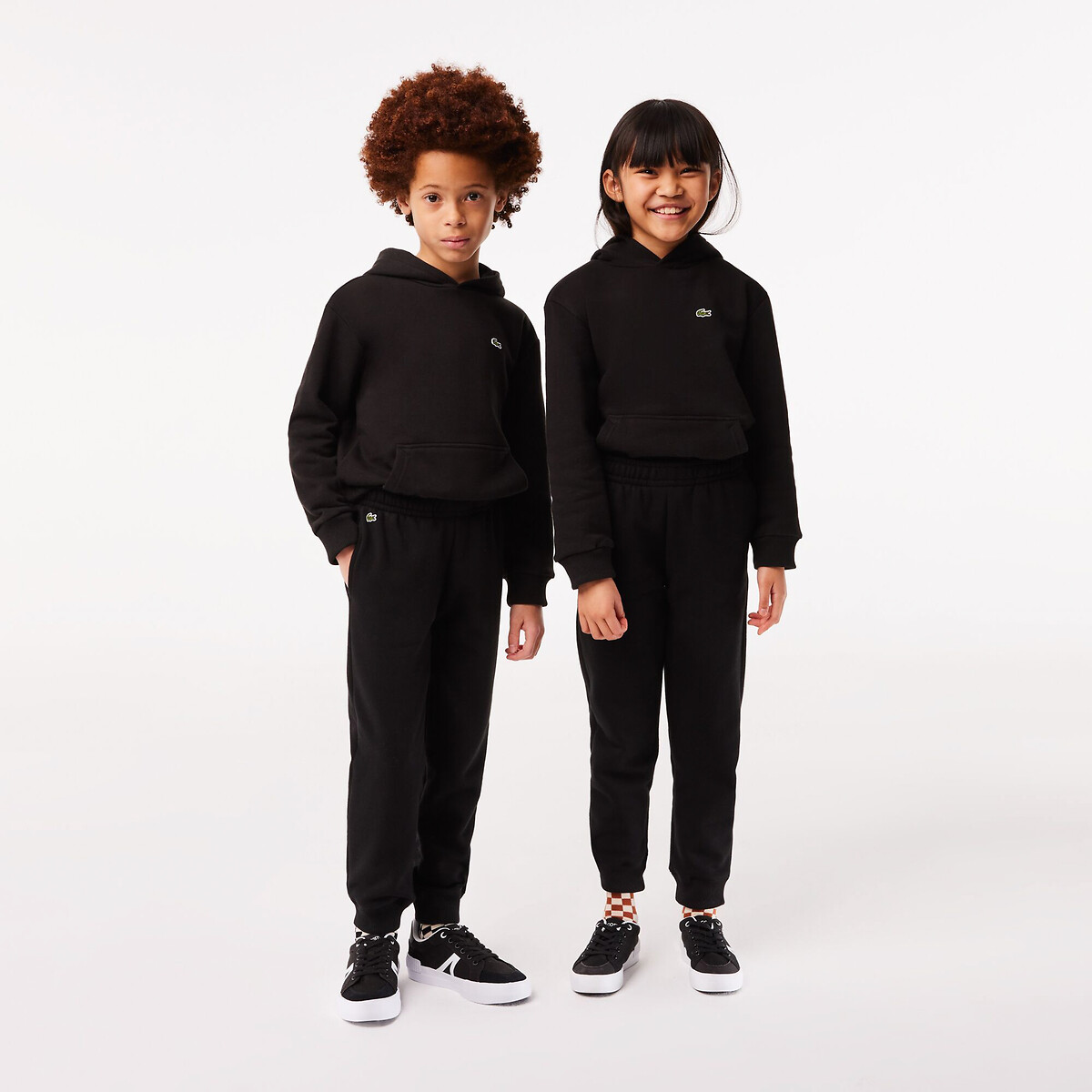 Pantalon de survêtement molleton noir-031, LACOSTE