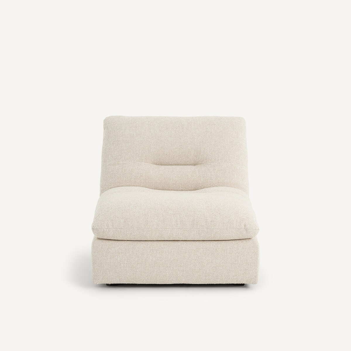 Modulares Sesselmodell aus Bouclé, GIULIANO kreide, AM.PM