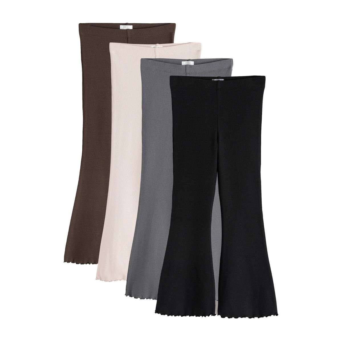 Legging évasé côtelé naturel, NEXT