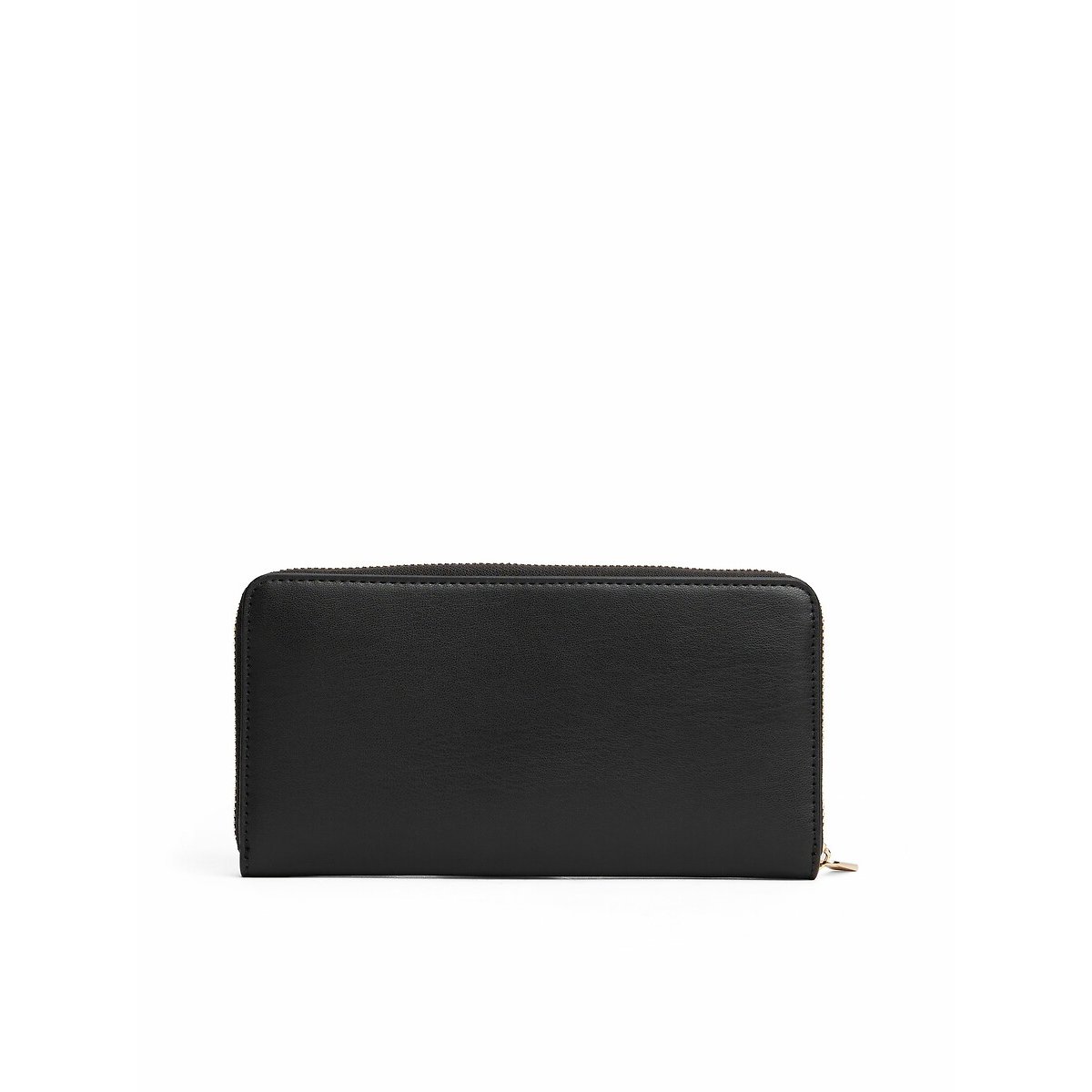 Portefeuille zippé noir, TOMMY HILFIGER