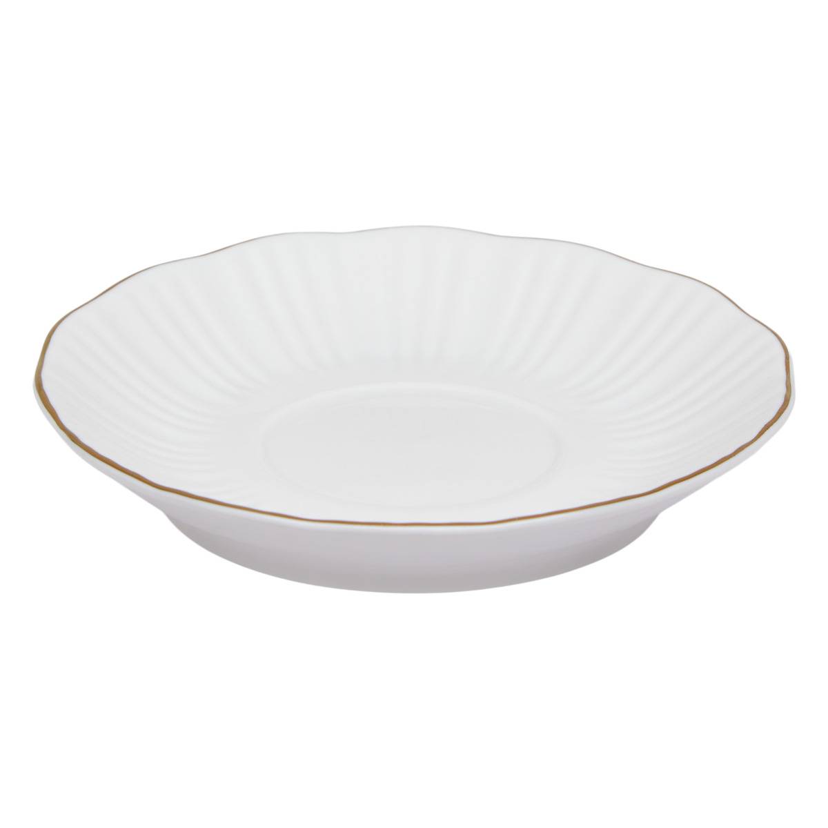 Tasse en porcelaine DAPHNE blanc, ATMOSPHERA