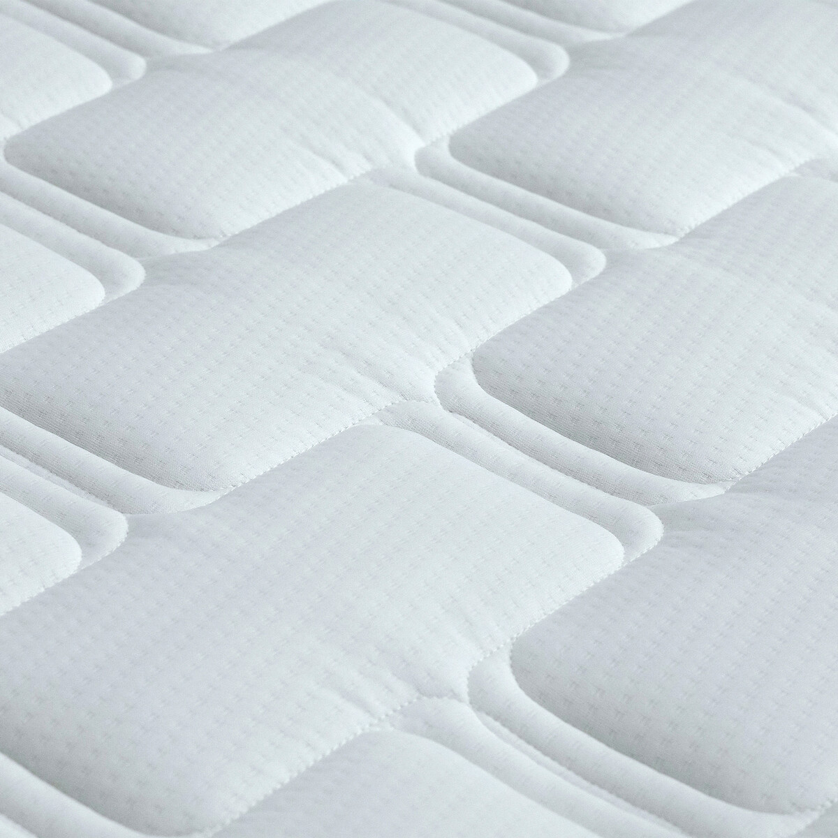 Pack matelas 616 ressorts, confort ferme avec sommier, pieds et tête de lit naturel, LA REDOUTE INTERIEURS