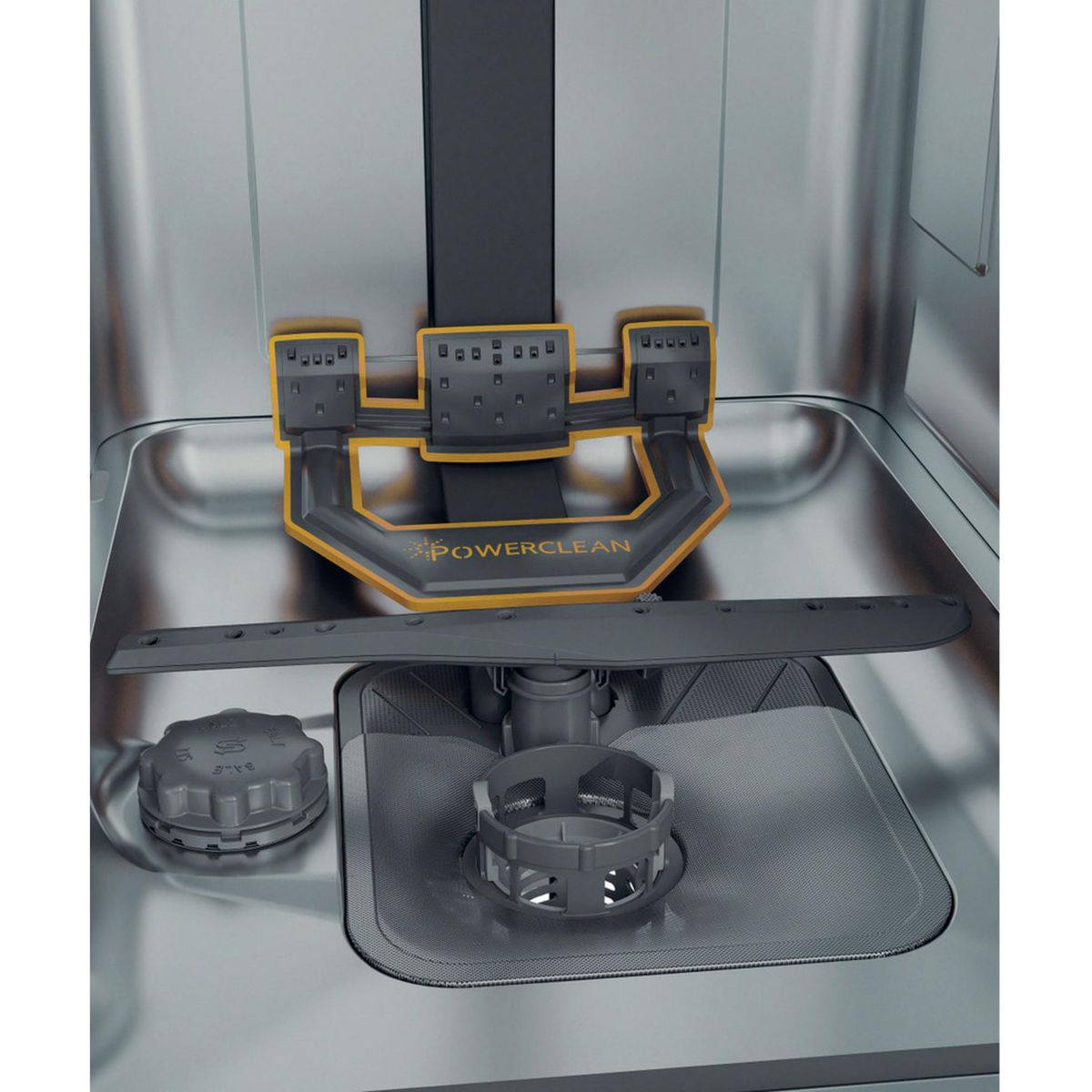 Lave vaisselle 45 cm WH6FB10BS7A0X couleur unique, WHIRLPOOL