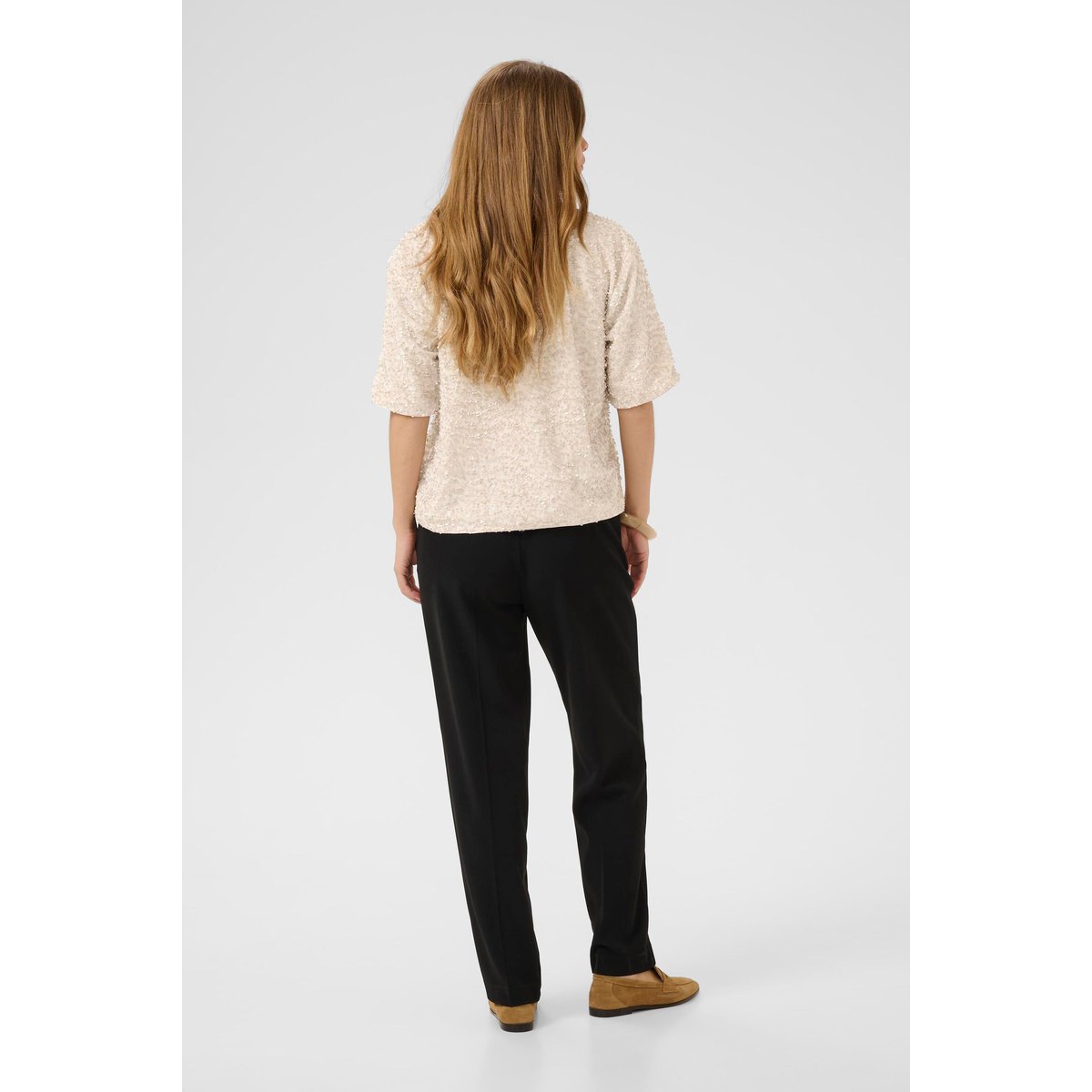 Blouse à manches courtes blanc whitecap, CULTURE