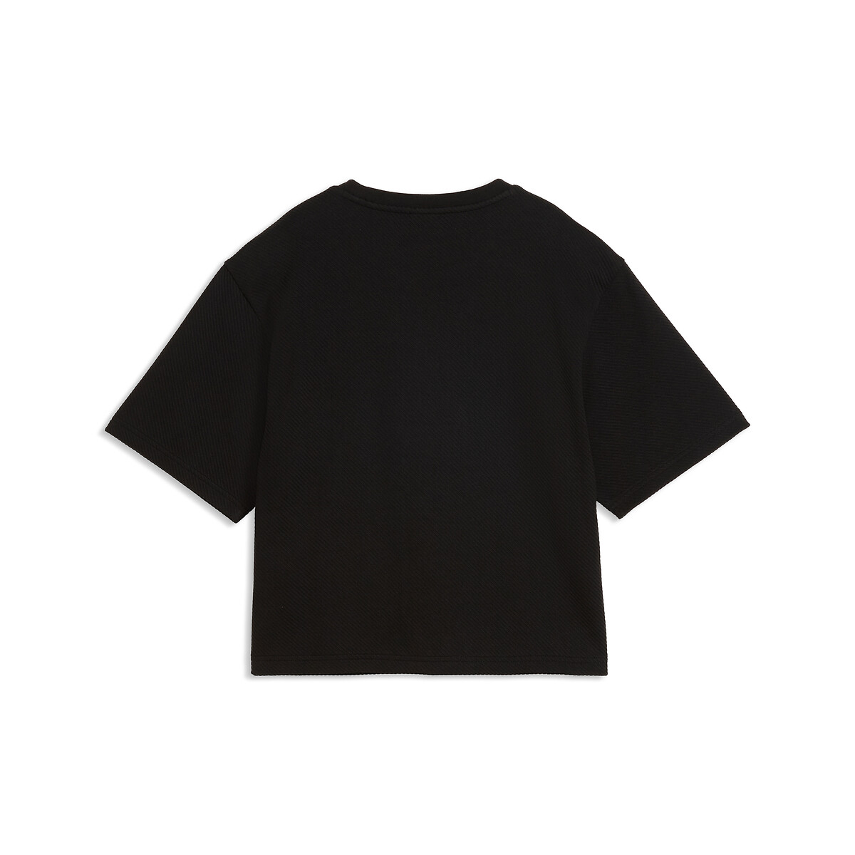 T-shirt manches courtes ESSENTIALS ELEVATED noir, PUMA