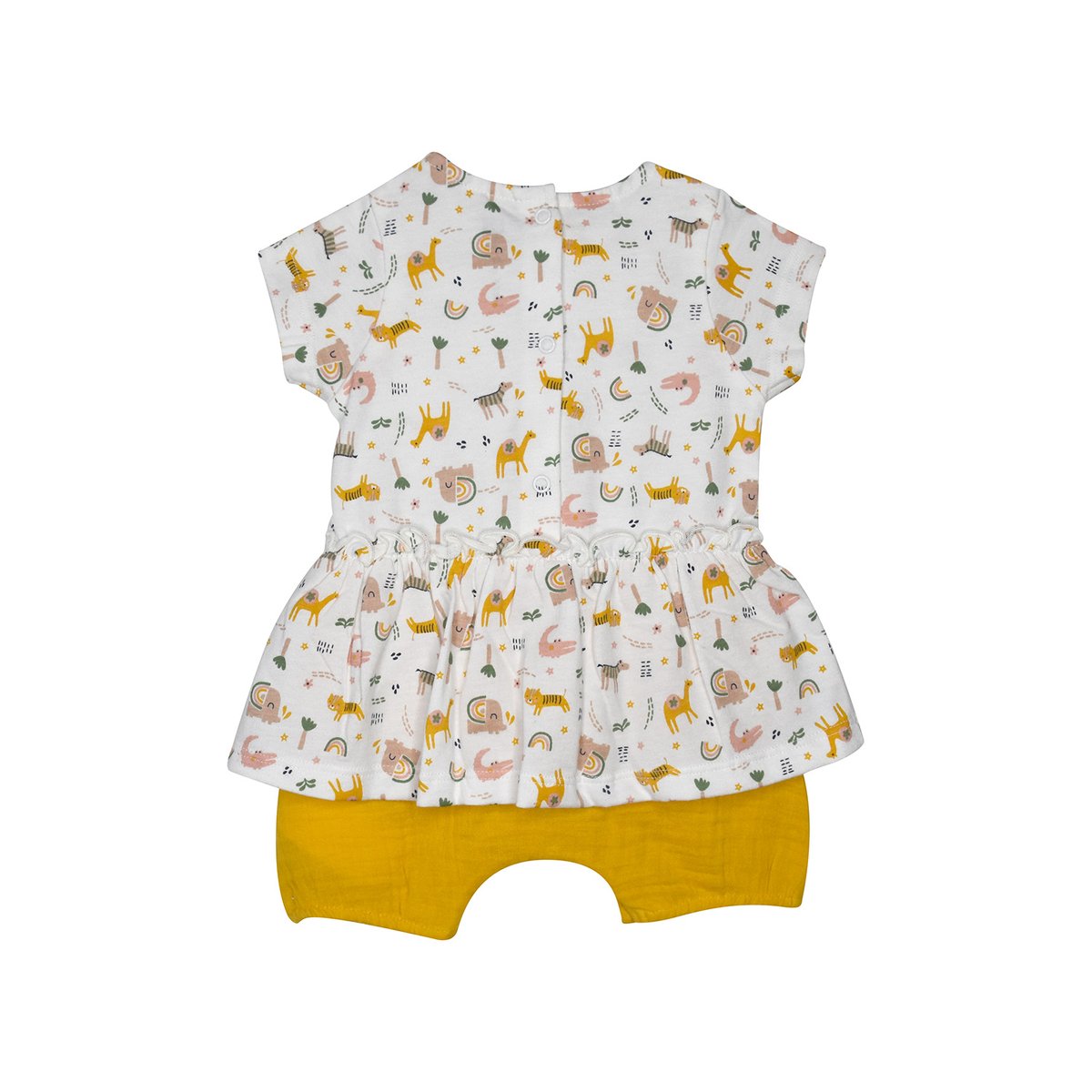 Combirobe bandeau lou naissance blanc, SUCRE D'ORGE
