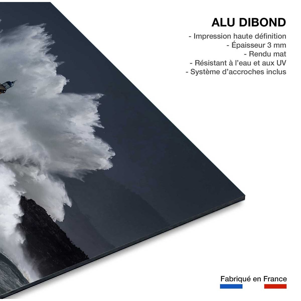 Tableau Phare fantôme tableau alu dibond, HEXOA