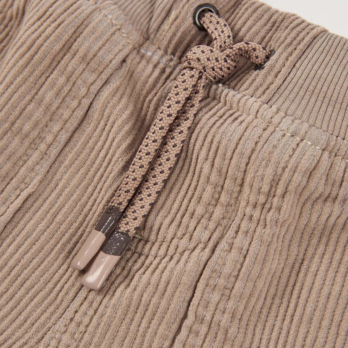 Pantalon garçon velours côtelé avec cordon marron, BOBOLI