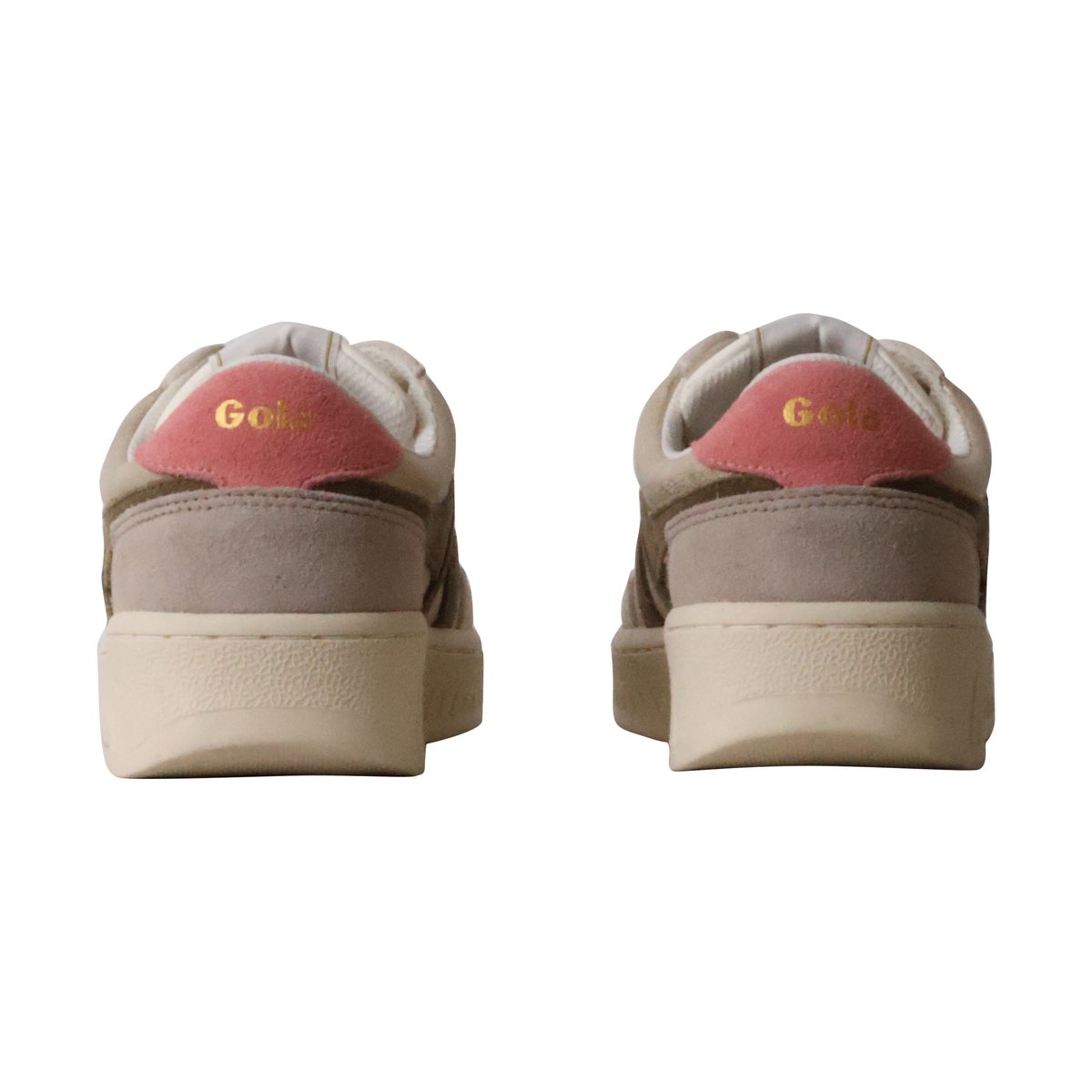 Baskets Superslam Blaze or/kaki/rose corail, GOLA