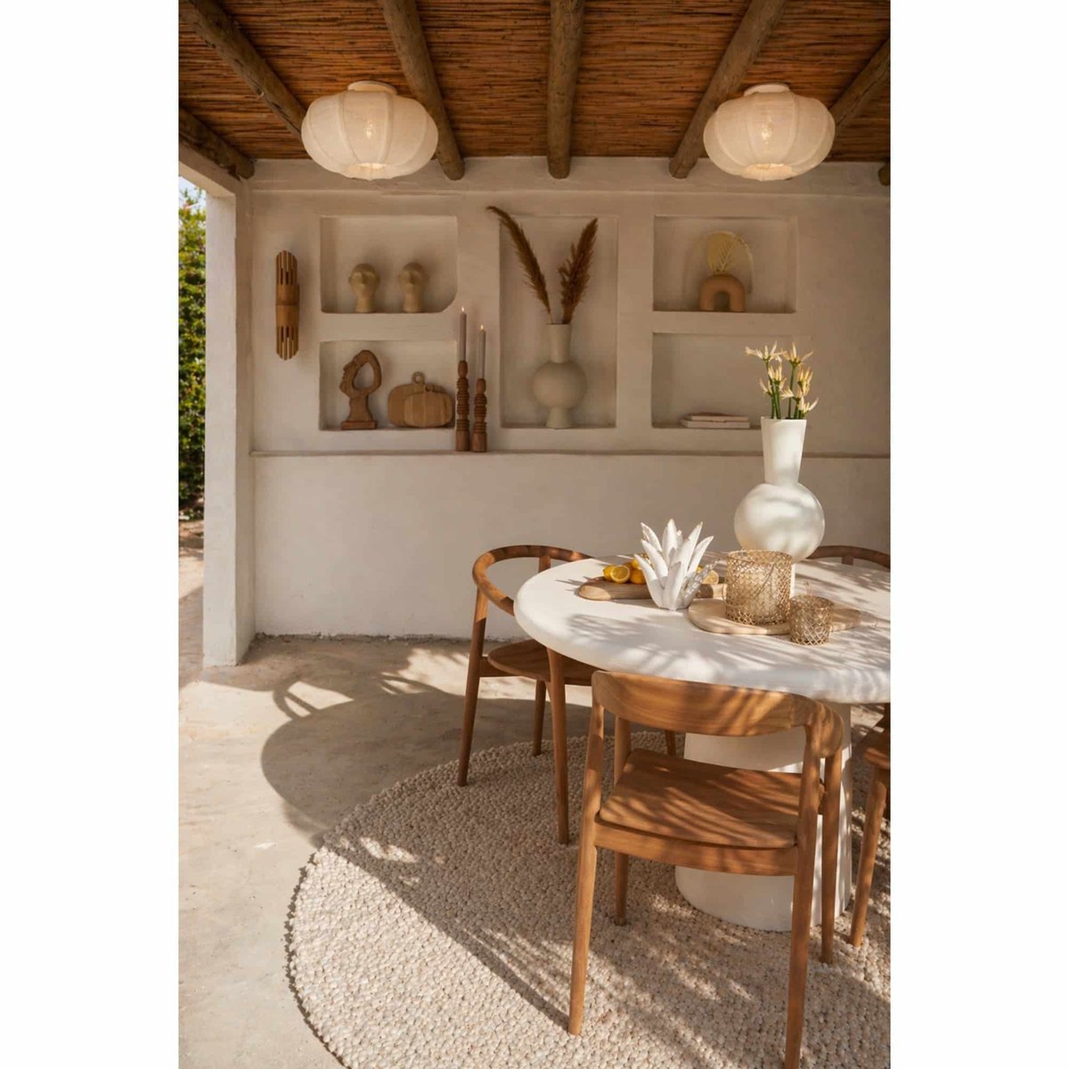 Lampe Suspendue Métal ZOSIA crème, LIGHT & LIVING