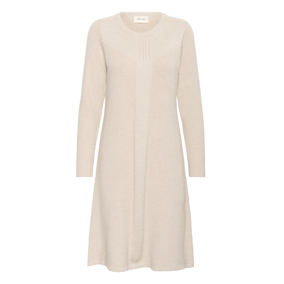 Robe beige oatmelange, CREAM