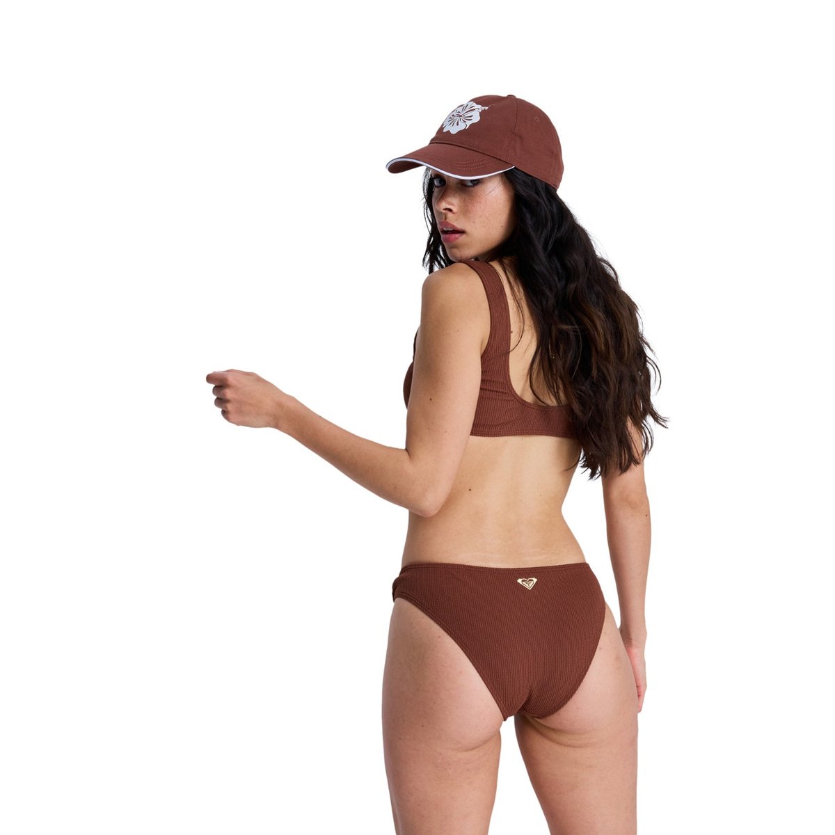 Bas de maillot de bain culotte bikini. marron cappuccino, ROXY