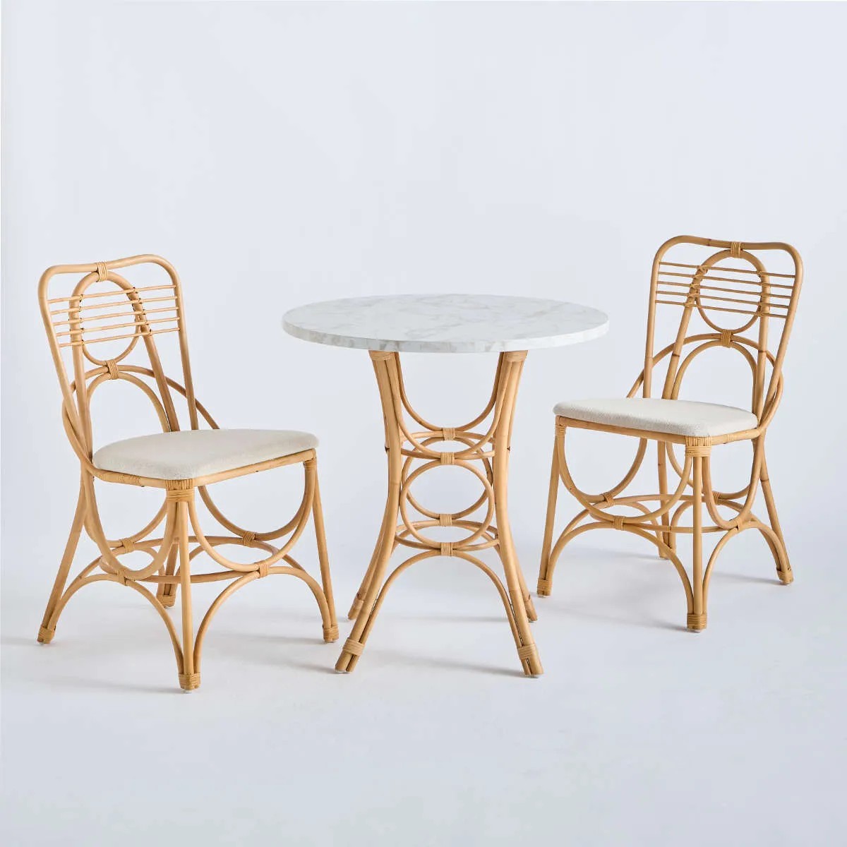 Chaise en rotin GINGKO Horizon rotin teinté "miel", KOK