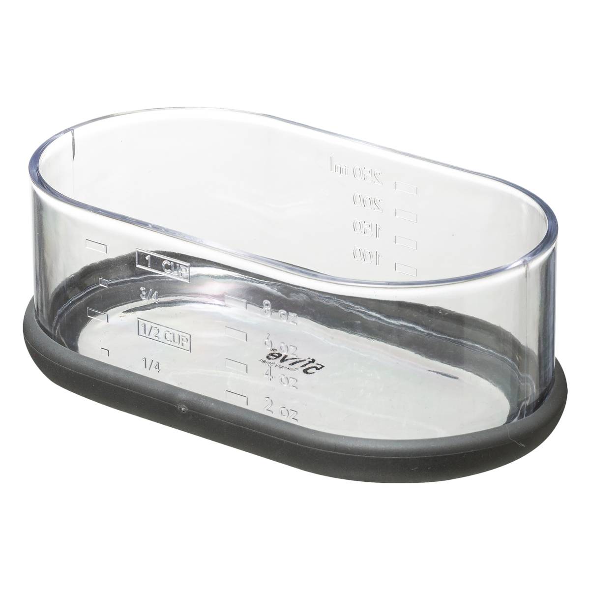 Râpe à fromage avec boîte de récupération ESSENTIELS gris, 5FIVE SIMPLY SMART