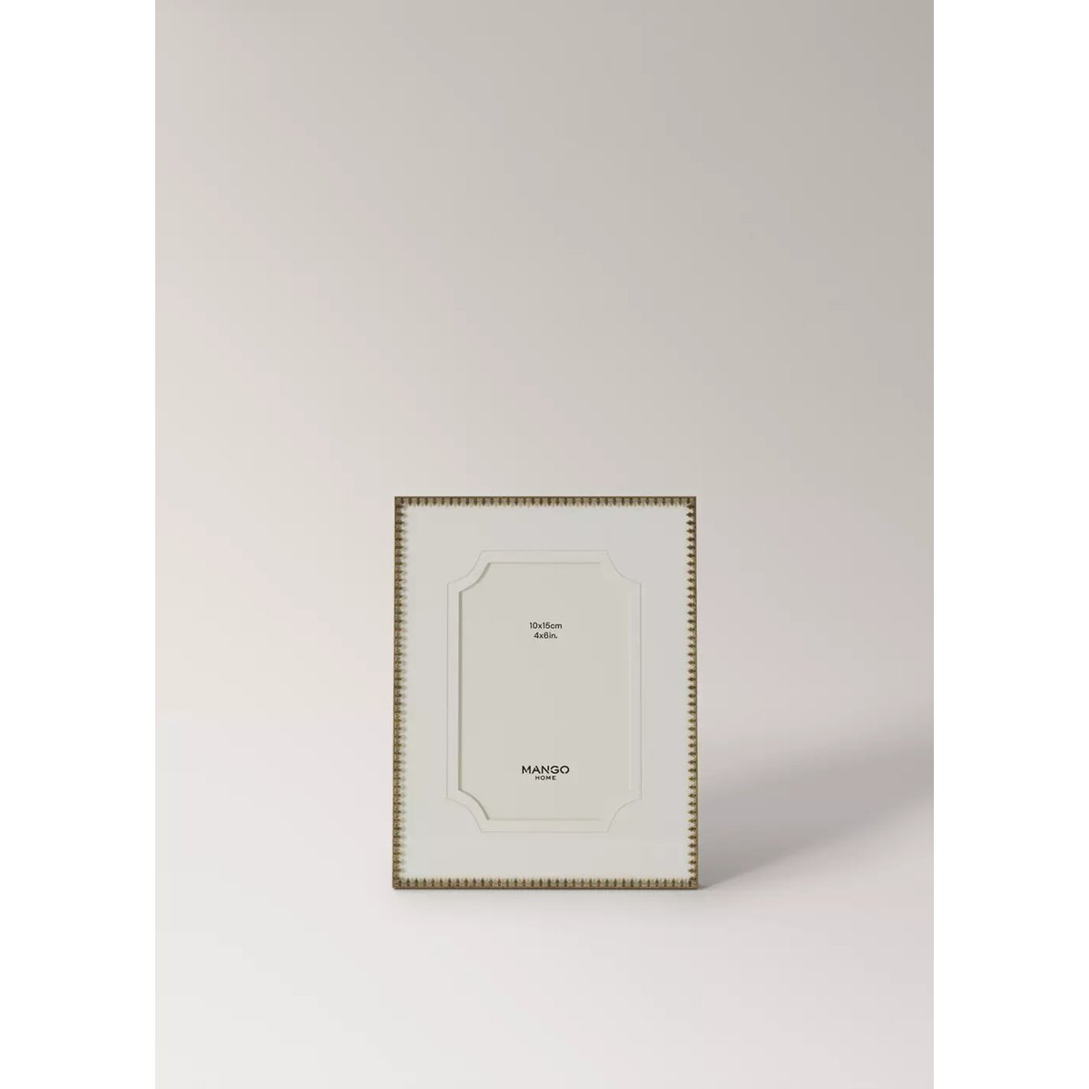 Cadre photo en verre, petit format or, MANGO HOME