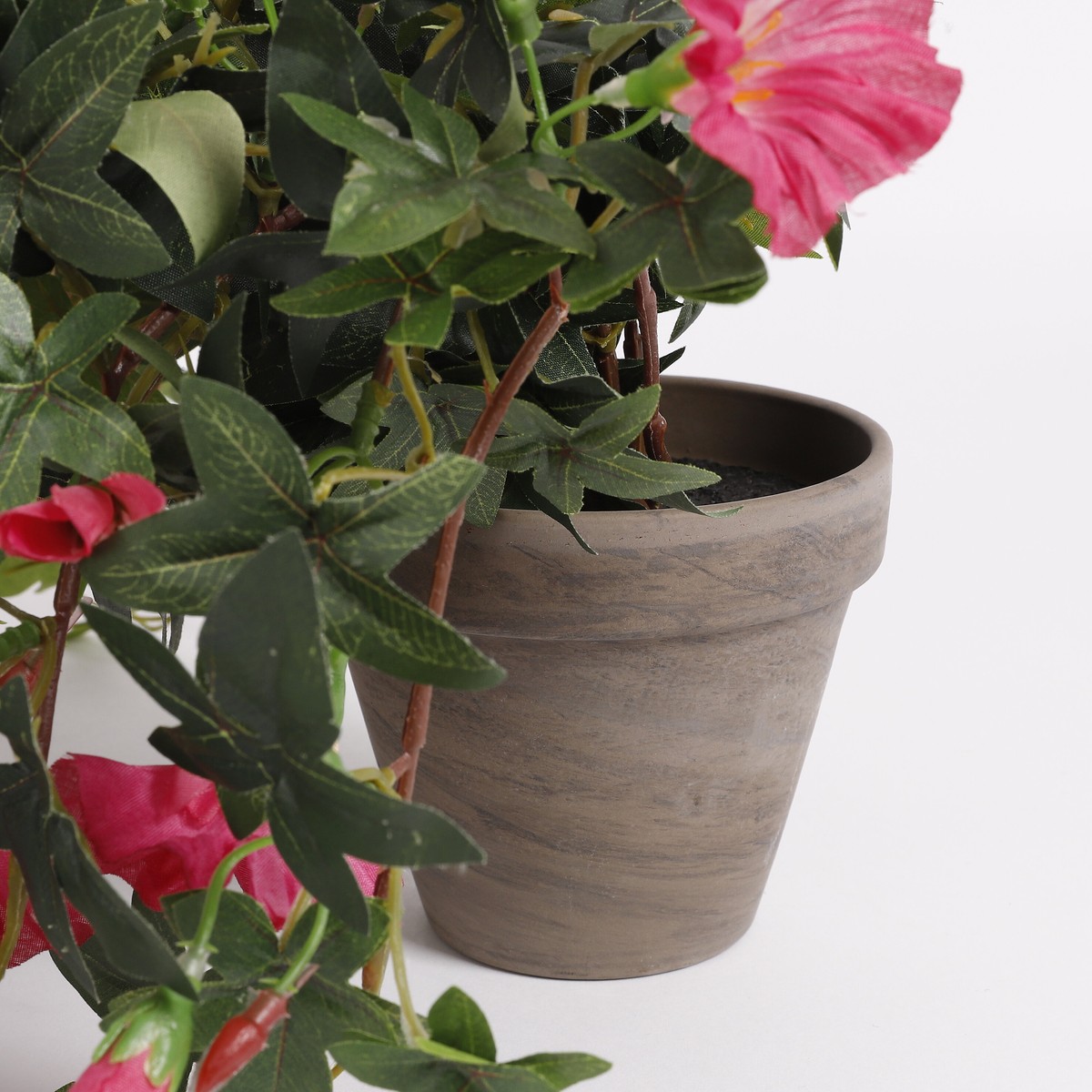 Plante artificielle suspendue PETUNIA HANGING rose foncé, MICA DECORATIONS