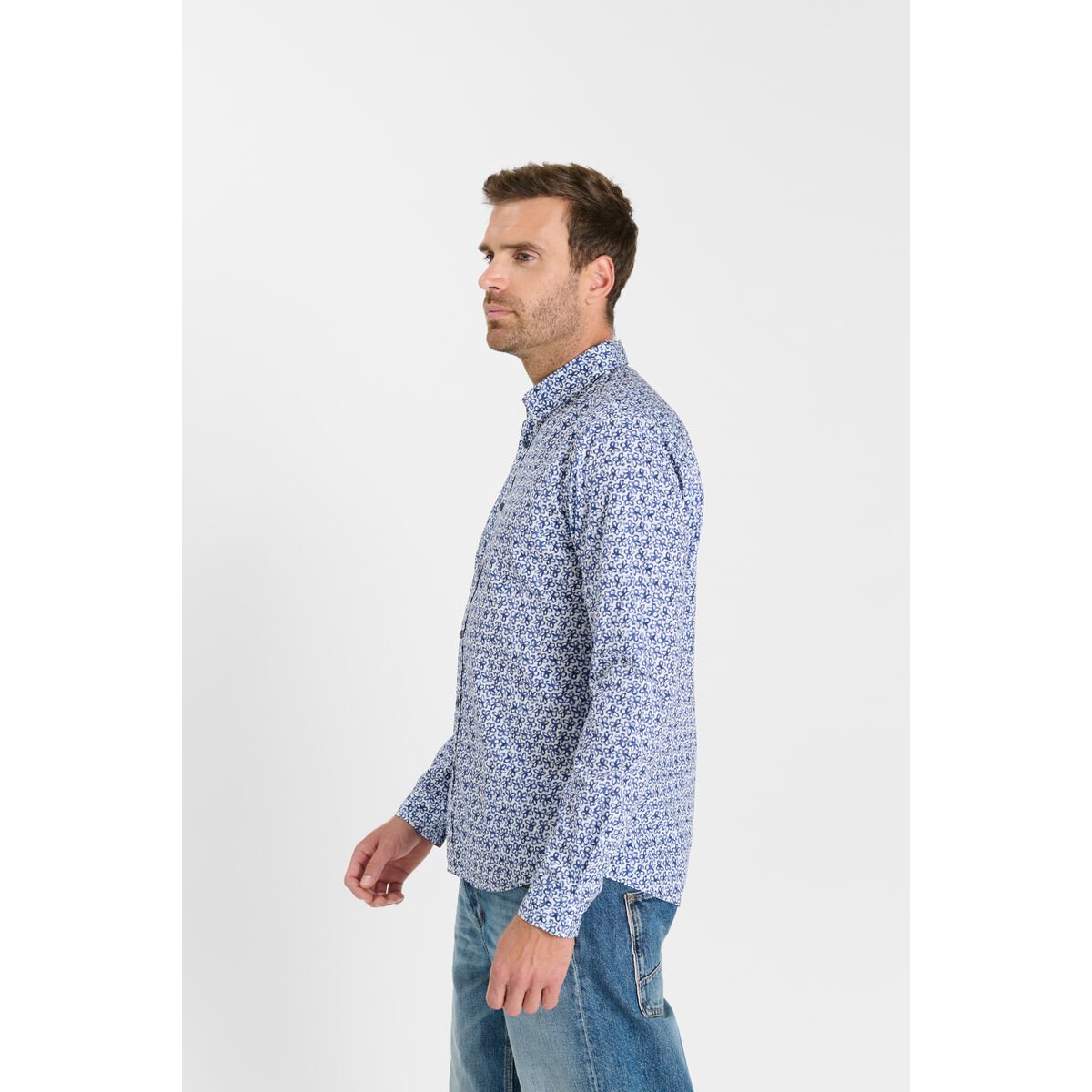 Chemise ATIX multicouleur fleurie, LE TEMPS DES CERISES