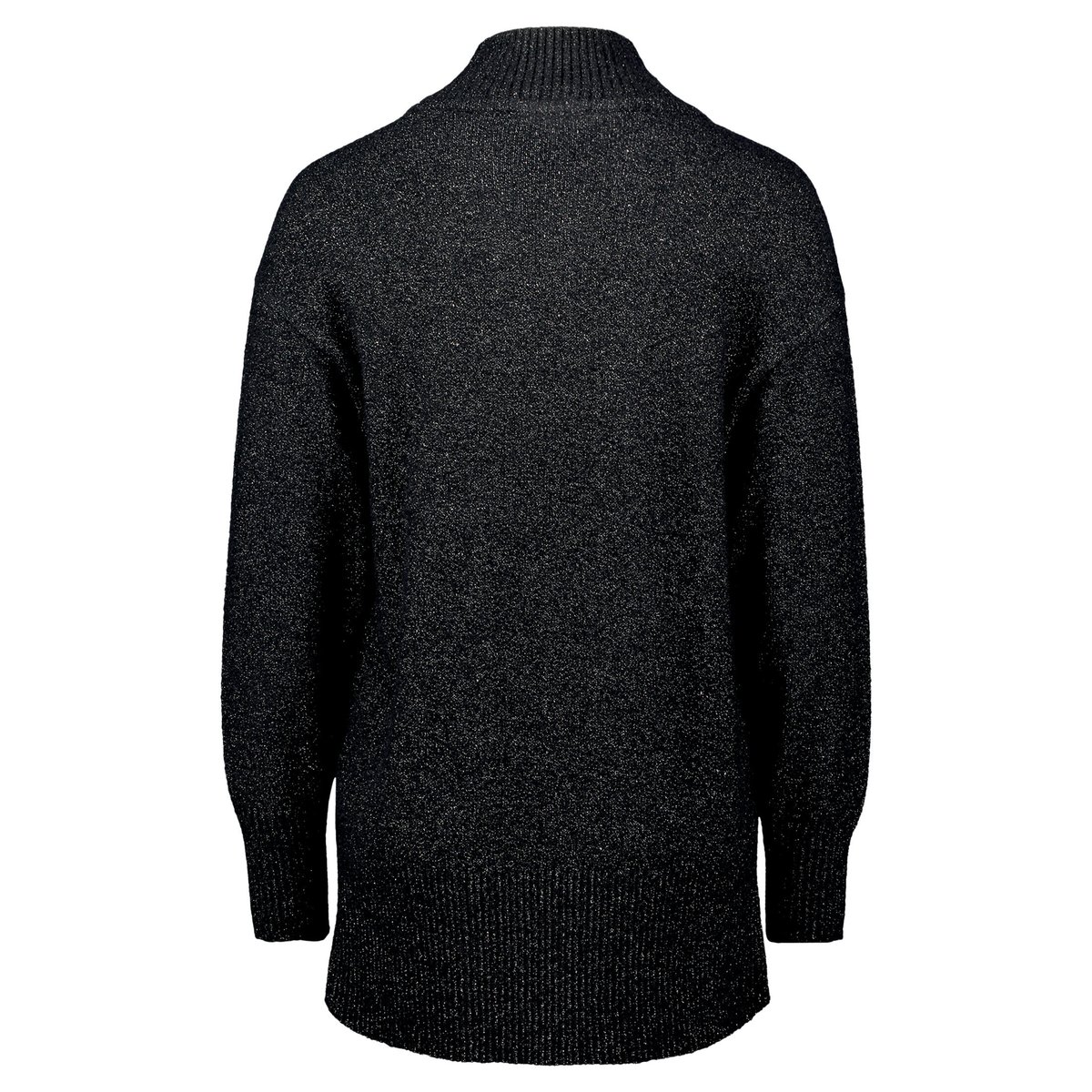Pull-over en maille à fils de fil textile noir, BETTY & CO