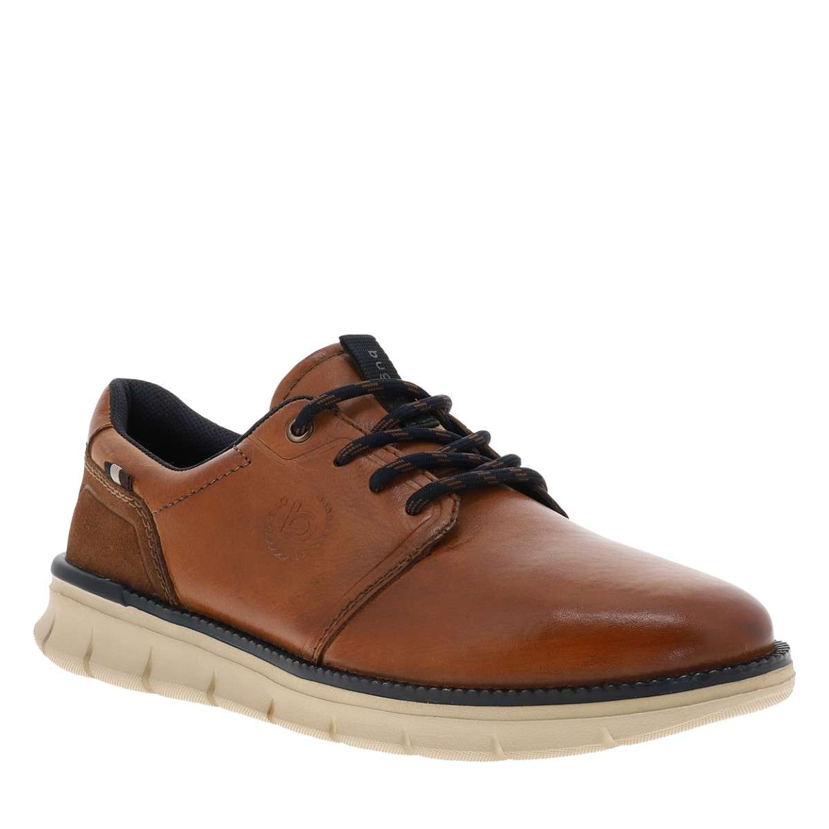 Sneakers cuir talon plat autre, BUGATTI