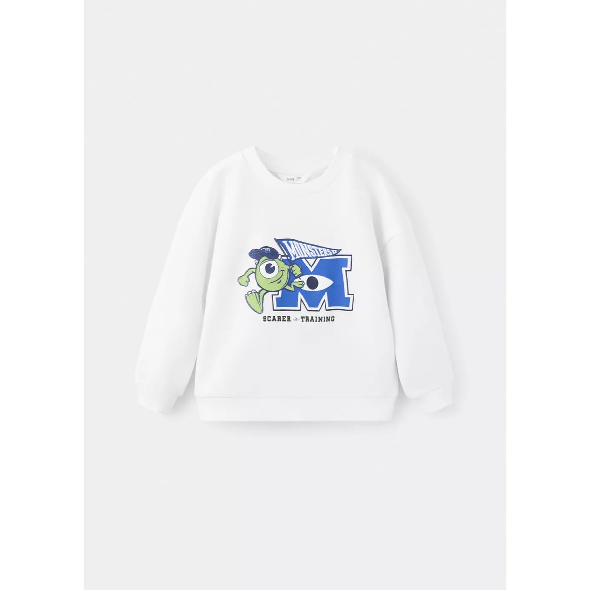 Sweat Monstres et Cie blanc, MANGO BABY
