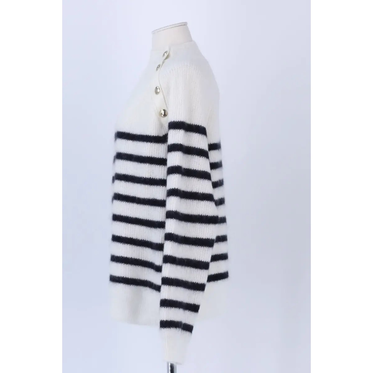 Pull - Très Bon État blanc, SEZANE