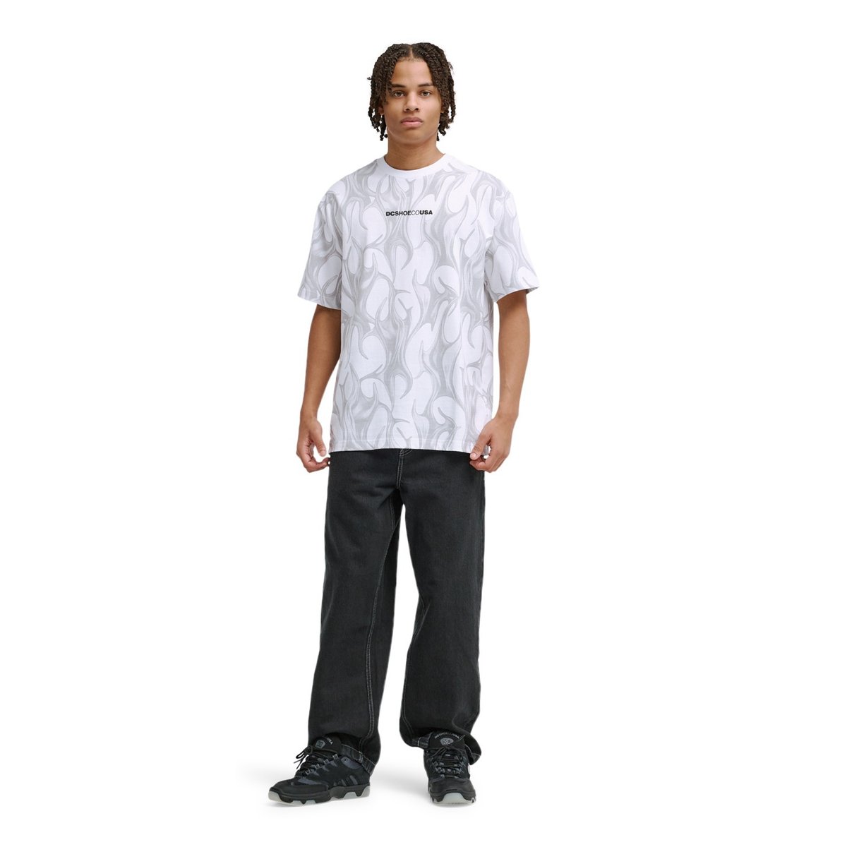 T-Shirt à manches courtes. blanc white, DC SHOES