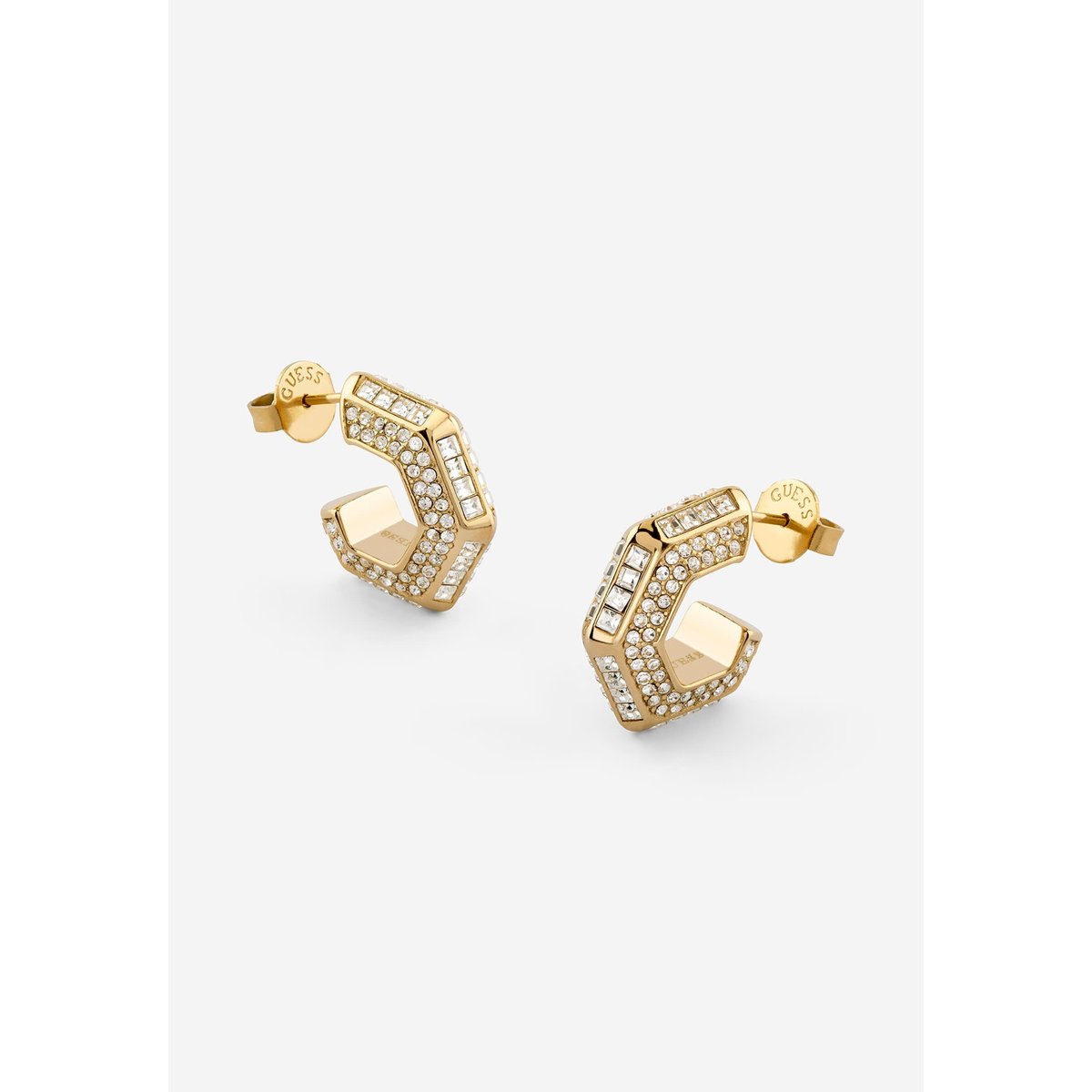 Boucles D'oreilles Lioness Queen or, GUESS