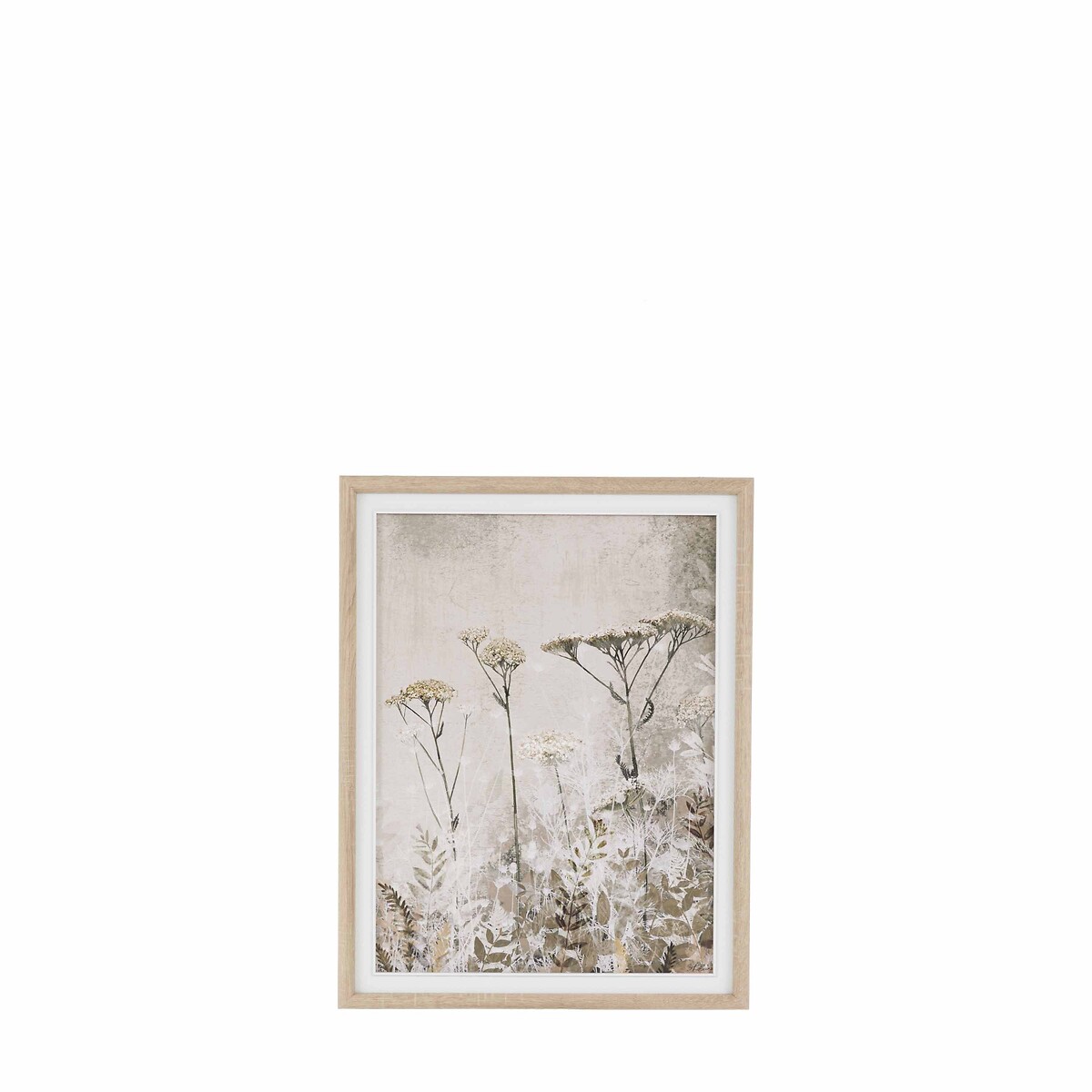69x89cm Simplicity Framed Canvas white, ÉDITÉ