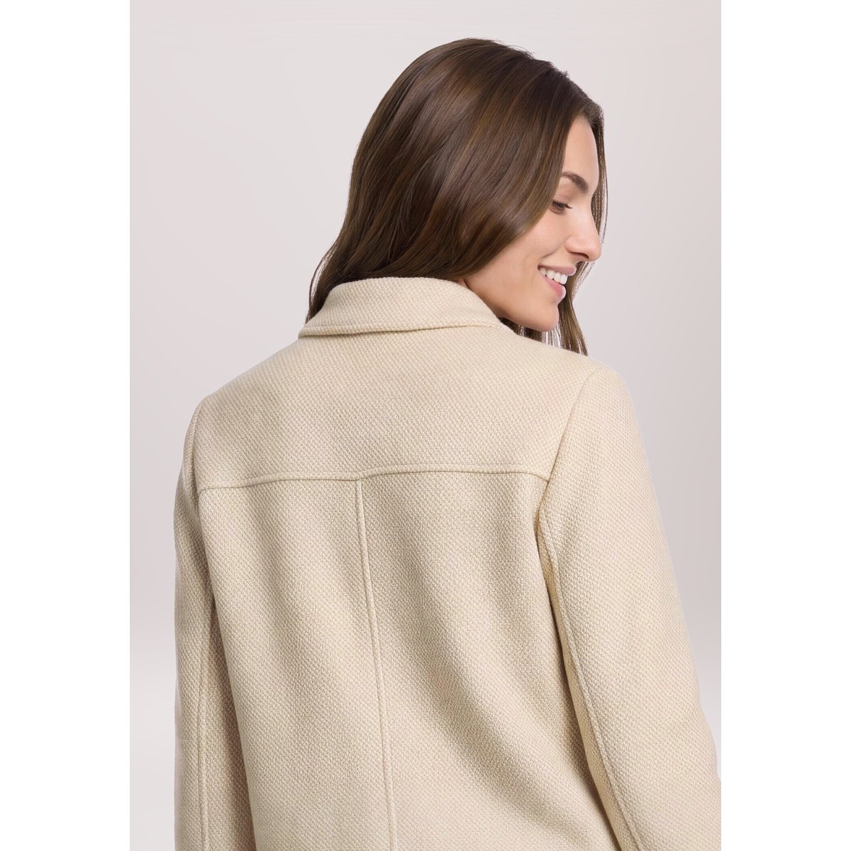 Veste blazer à boutons taupe, BETTY BARCLAY