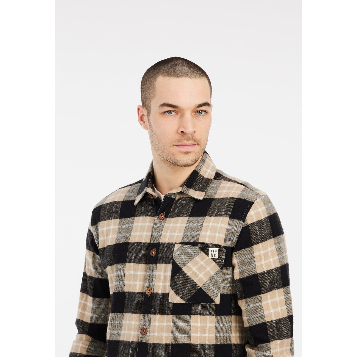 Shacket PRTTASK bamboobeige, PROTEST