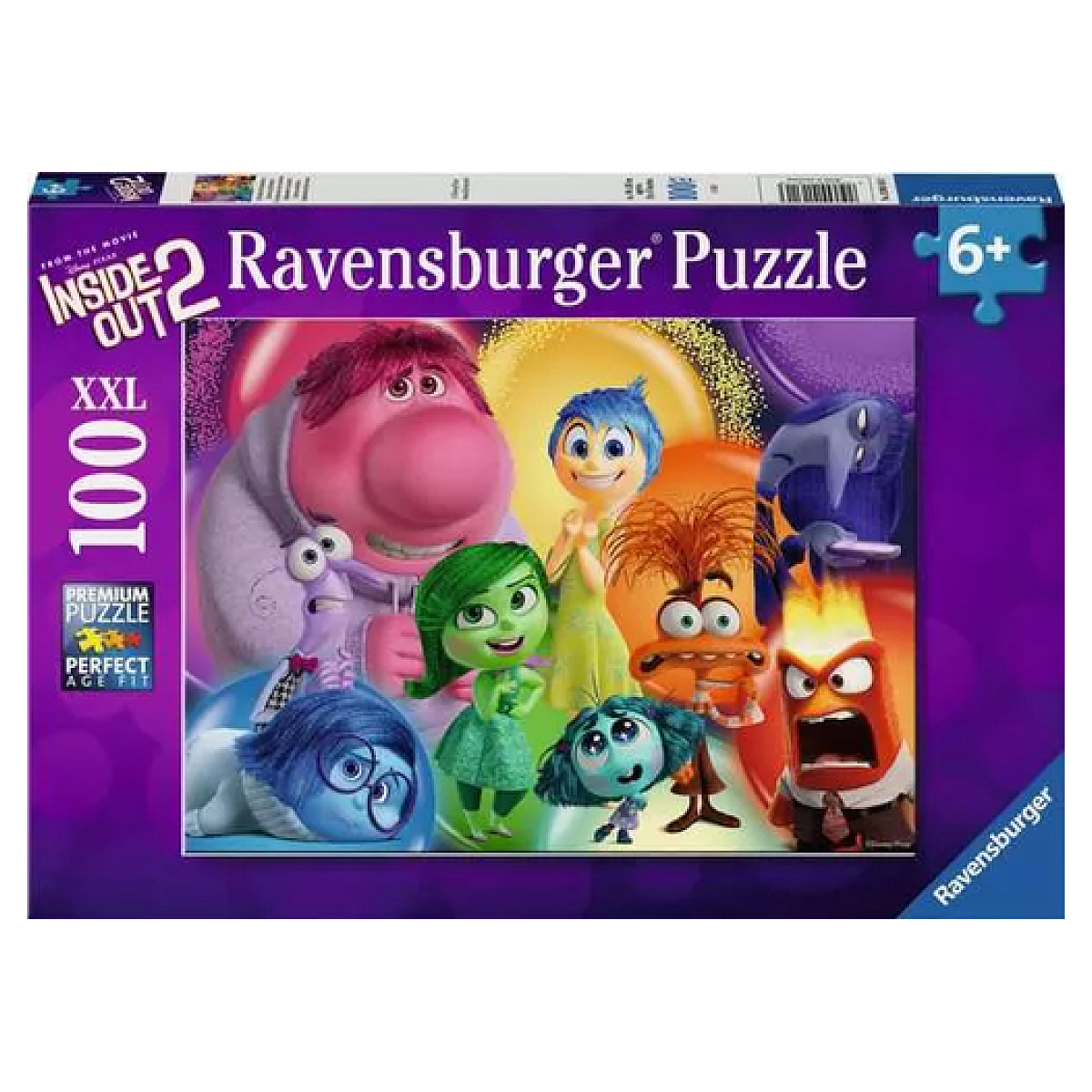 puzzle 100 p Emotions Vice versa couleur unique, RAVENSBURGER