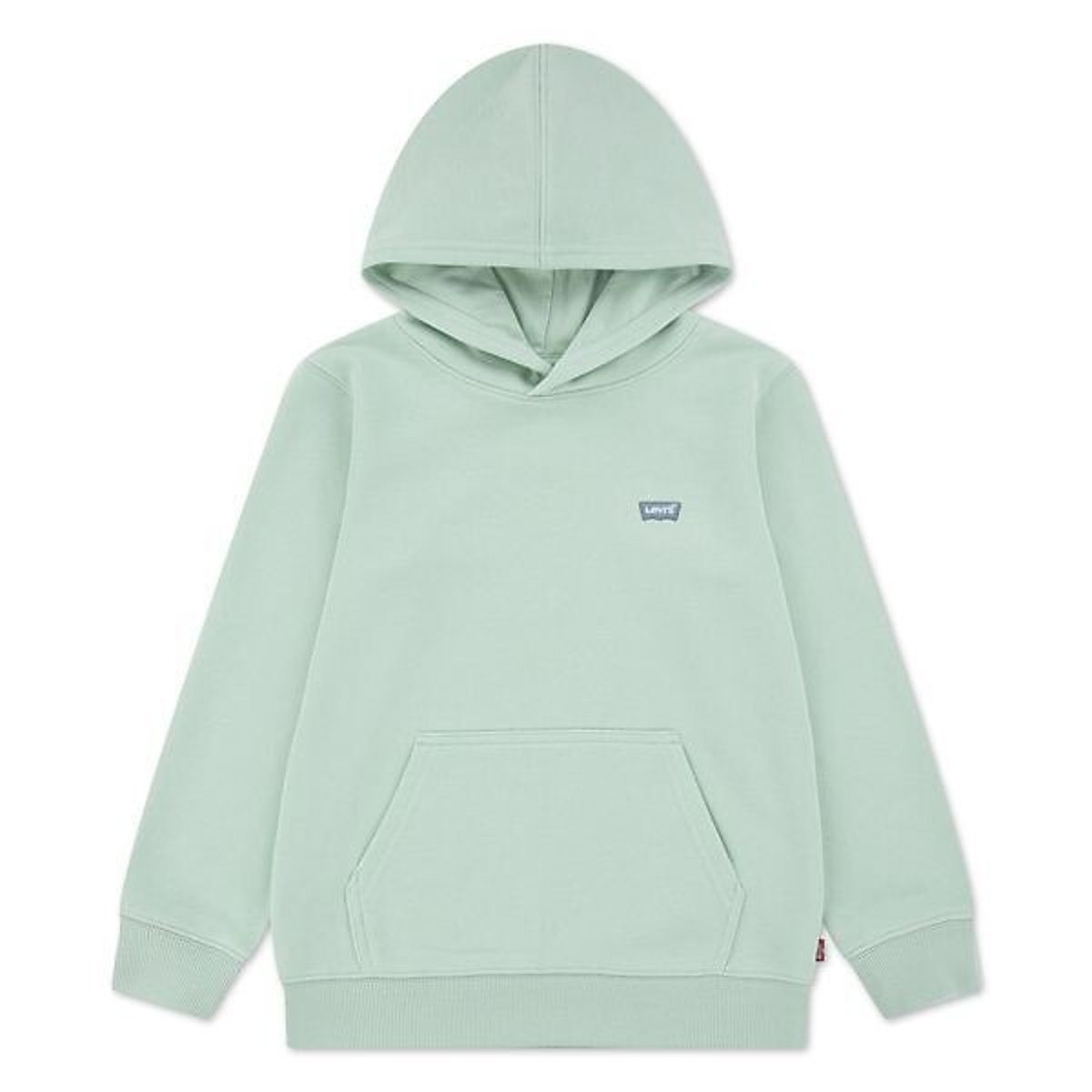 Felpa con cappuccio e badge, BATWING verde, LEVI'S KIDS