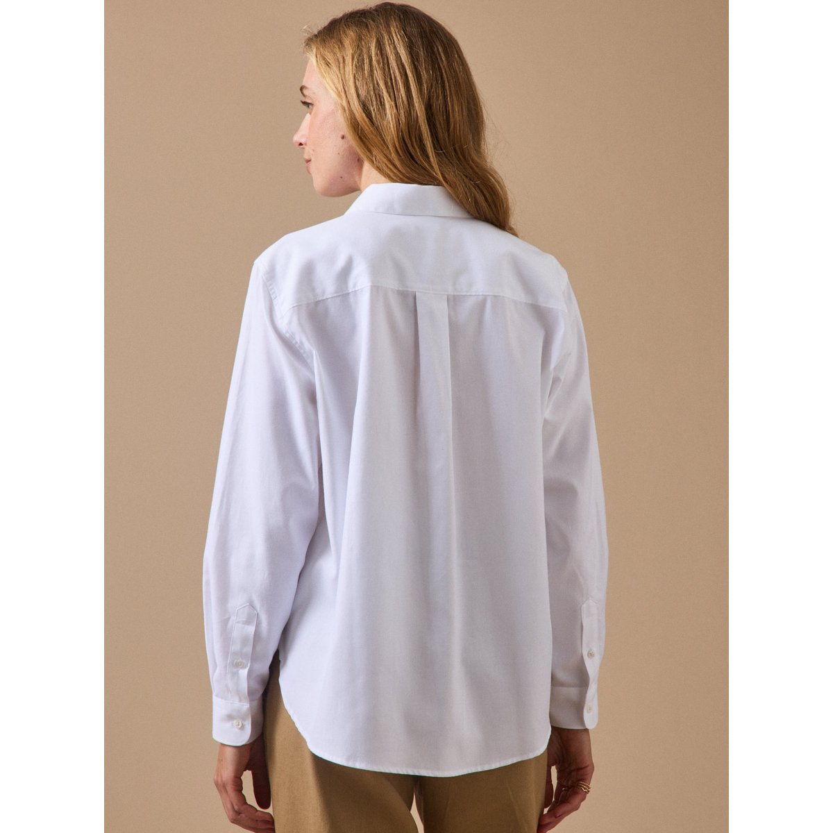 Chemise oxford - Coupe Gaby blanc, CYRILLUS