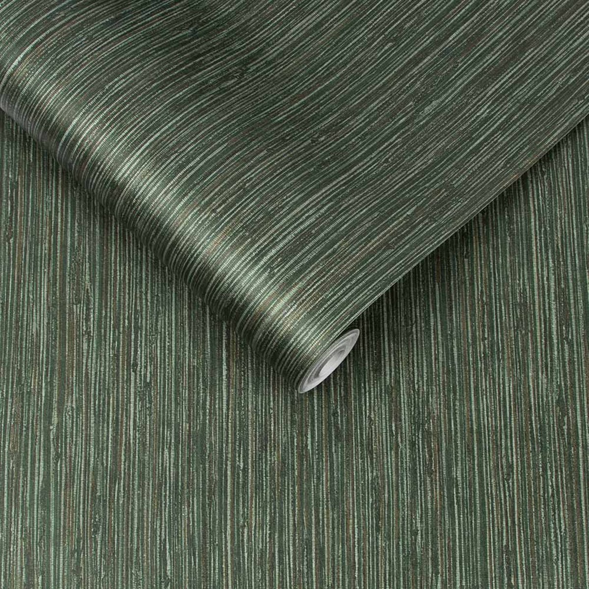 Papier peint Grasscloth Texture vert, GRAHAM ET BROWN