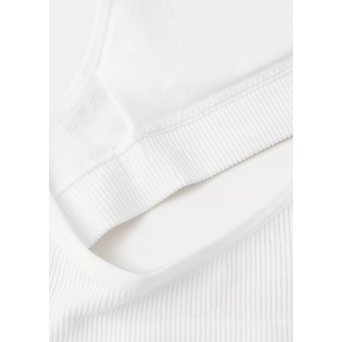 Soutien-gorge simple triangle blanc cassé, MANGO TEEN