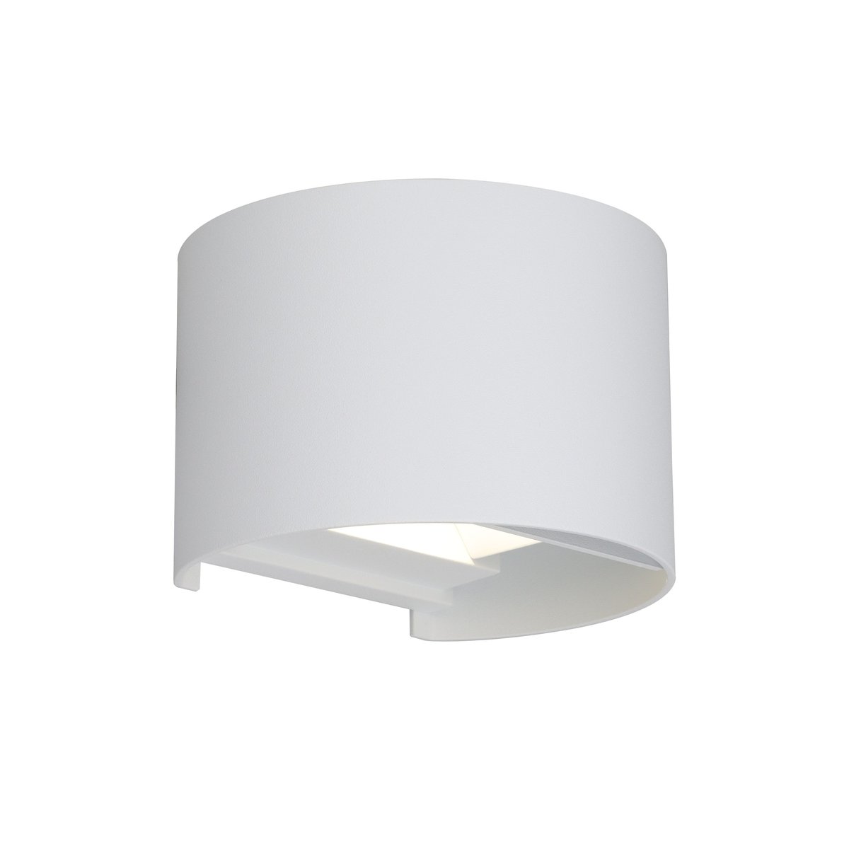 Applique LED ronde, ROXBURY blanc, INSPIRE